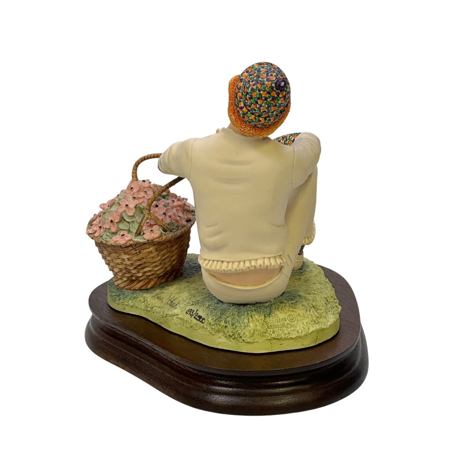 Schmid 'Reprise' Porcelain Clown Figurine Ben Black Signed Limited Ed 693/2500 - Thumbnail 6