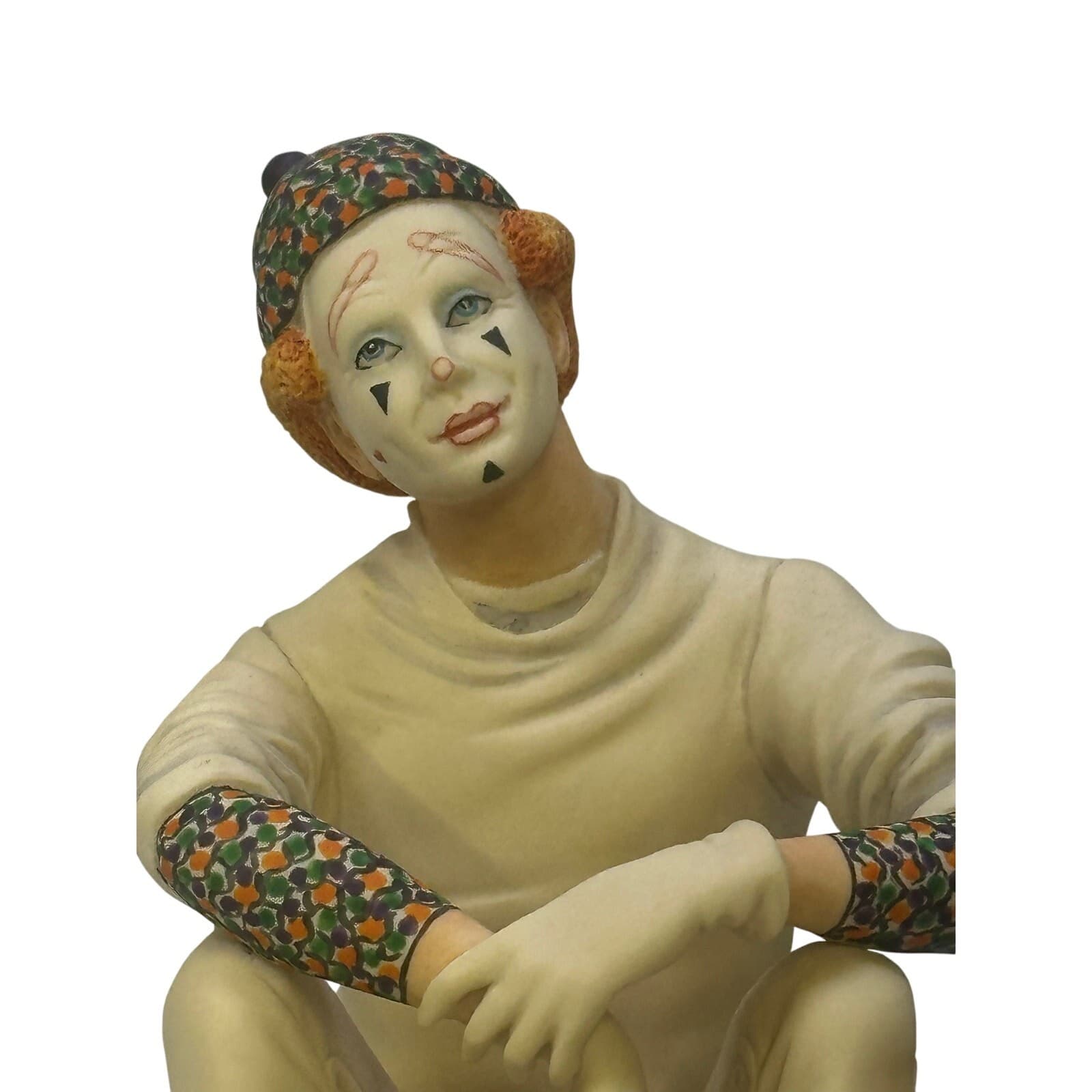 Schmid 'Reprise' Porcelain Clown Figurine Ben Black Signed Limited Ed 693/2500 - Thumbnail 2