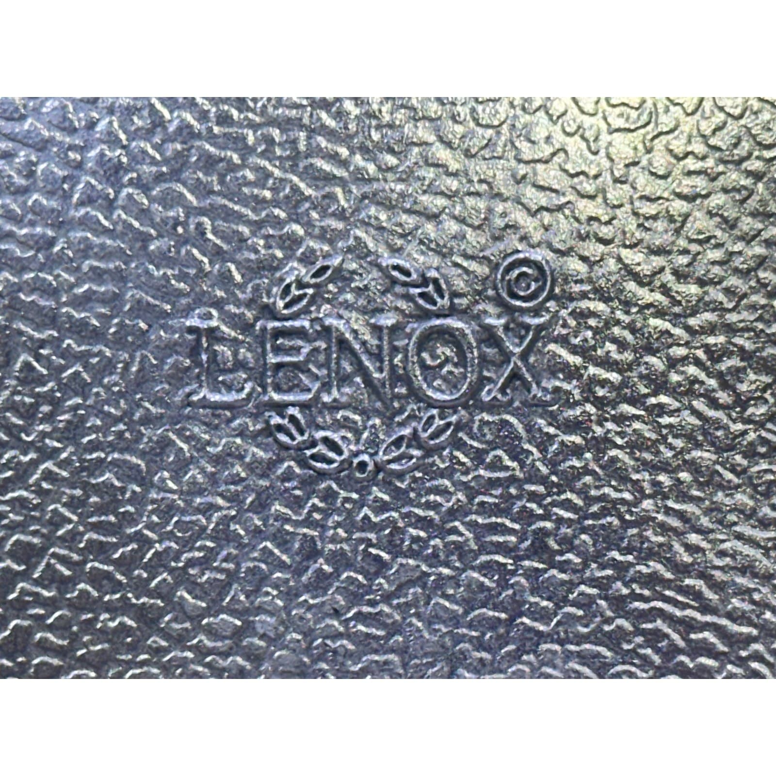 Lenox 'Winter Scene' Large Oval Holiday Serving Tray w/Handles in Original Box - Thumbnail 8