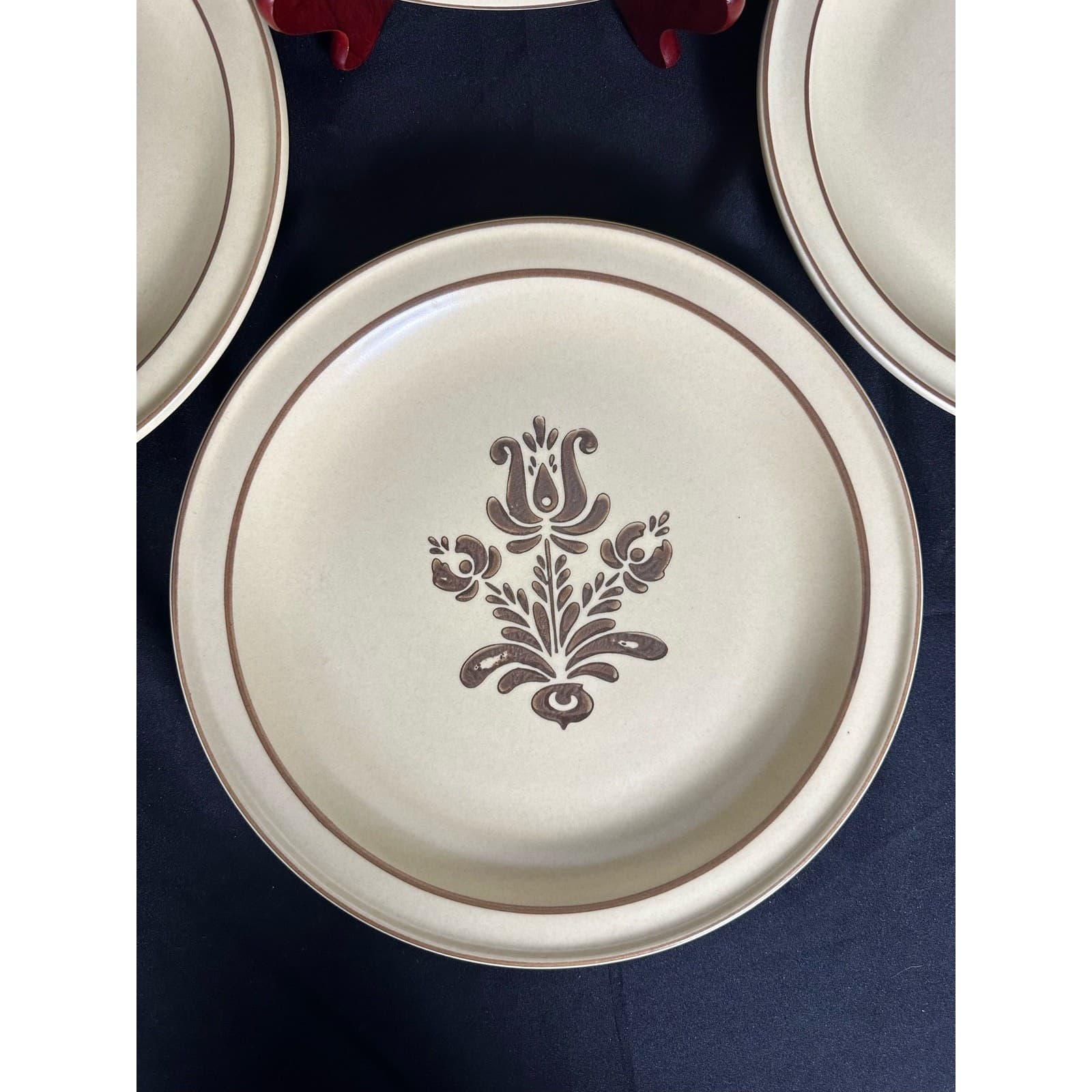 PFALTGRAIF Village Vintage 1970s Dinner Plates 10.5" Set of 4 - Thumbnail 2