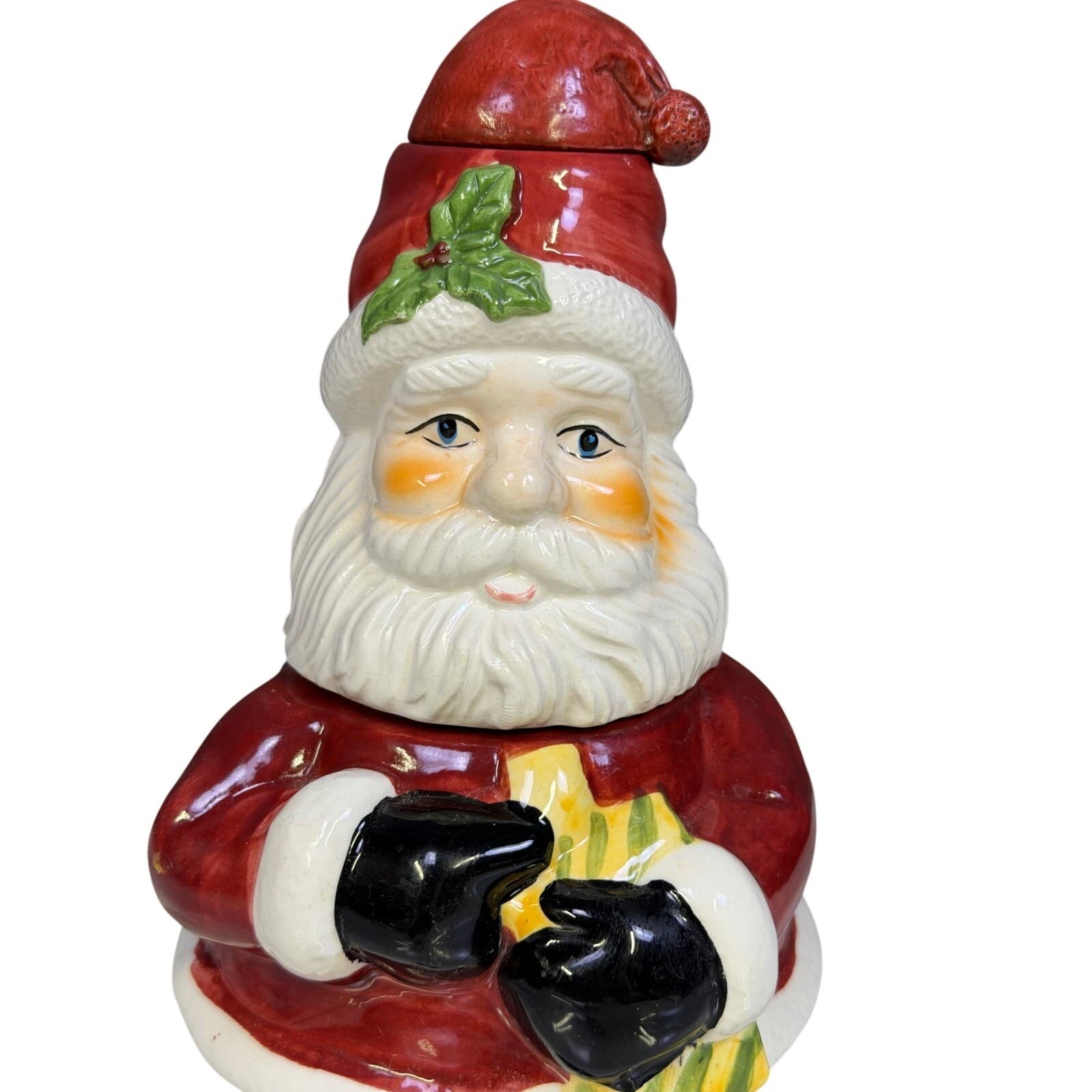 Anchor Hocking Three-In-One Holiday Santa 13" Platter w/Dip Bowl/Spreader - Thumbnail 9