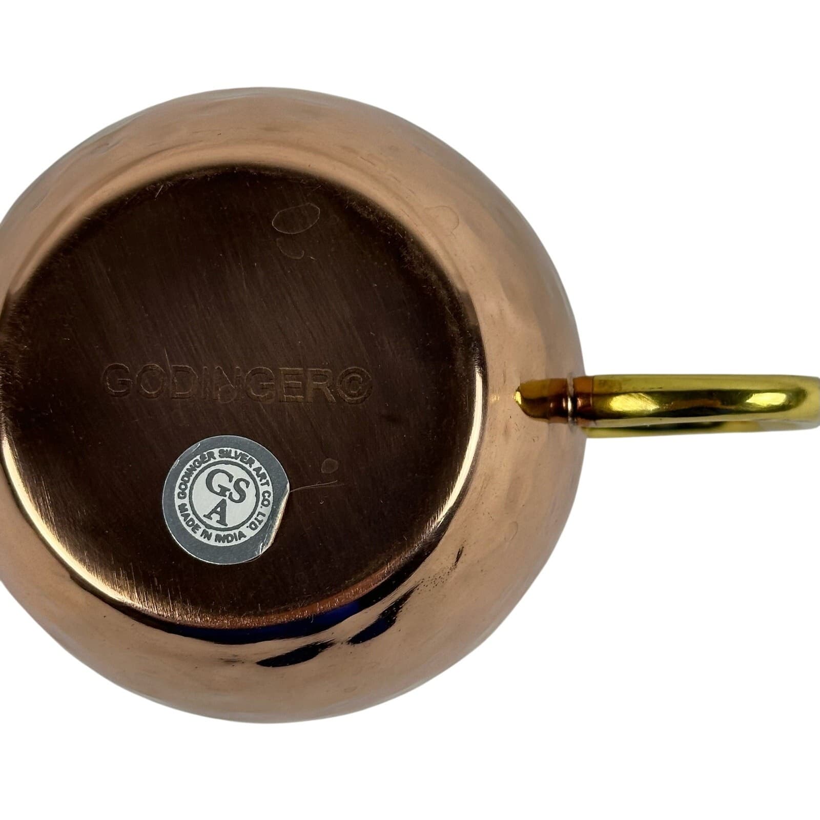 GODINGER Hammered Copper Moscow Mule 20 oz Mug - Thumbnail 8