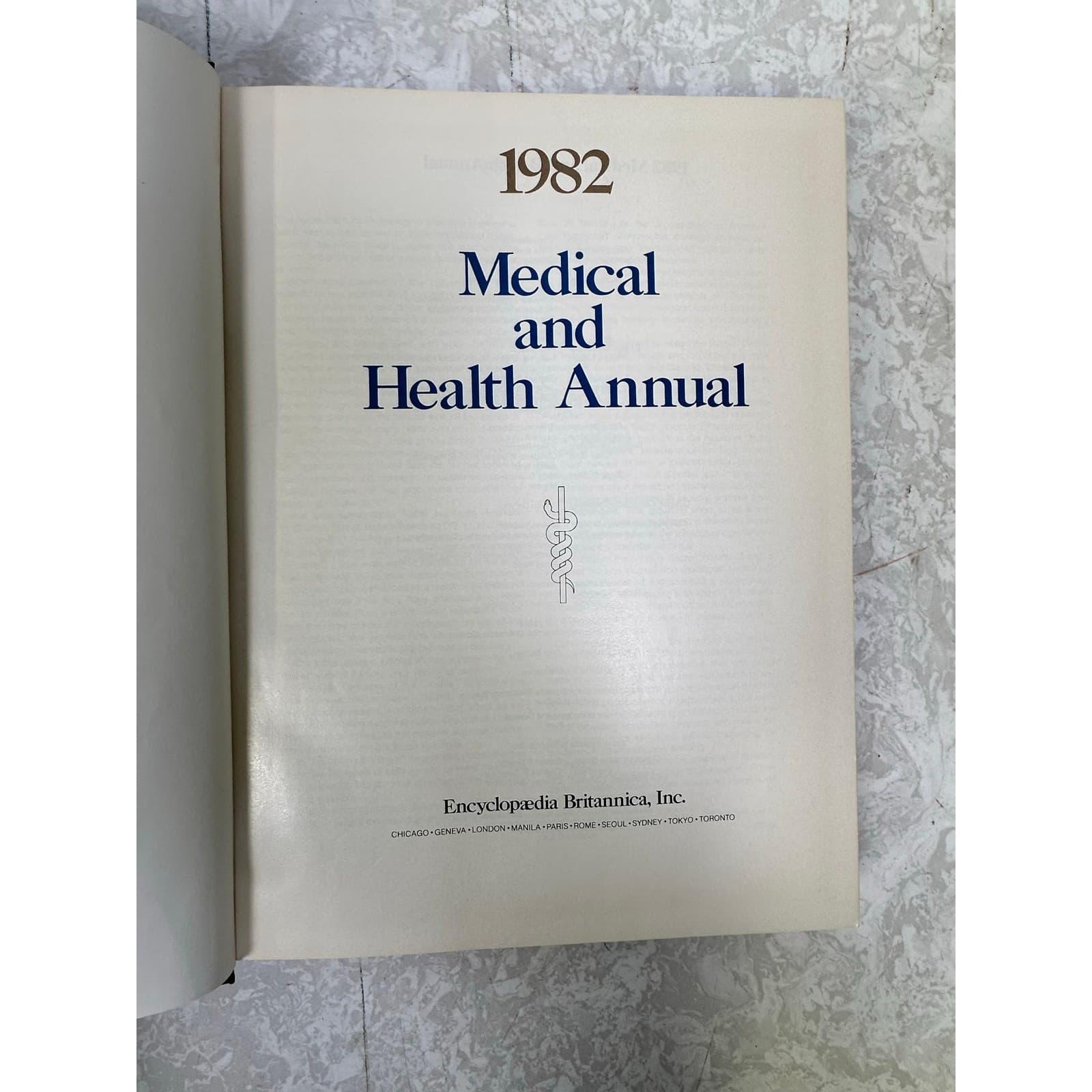 Encyclopedia Brittanica 1982 Medical and Health Annual Book - Thumbnail 3