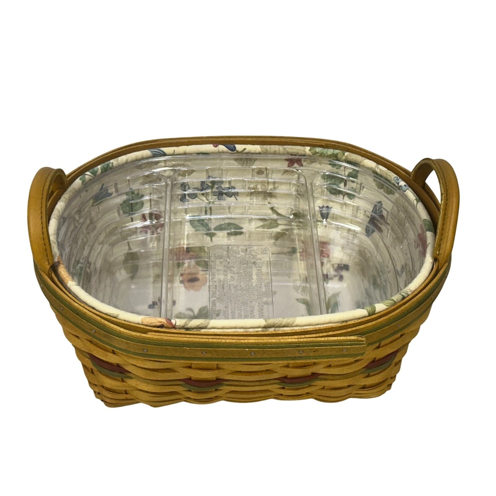 Longaberger 2001 Autumn Reflections Daily Blessing Basket Liner 2 Protectors - Thumbnail 2