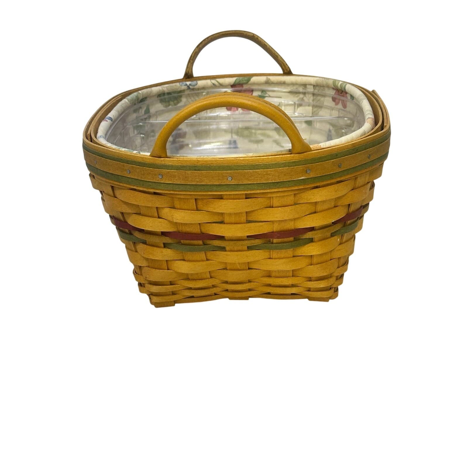 Longaberger 2001 Autumn Reflections Daily Blessing Basket Liner 2 Protectors - Thumbnail 4