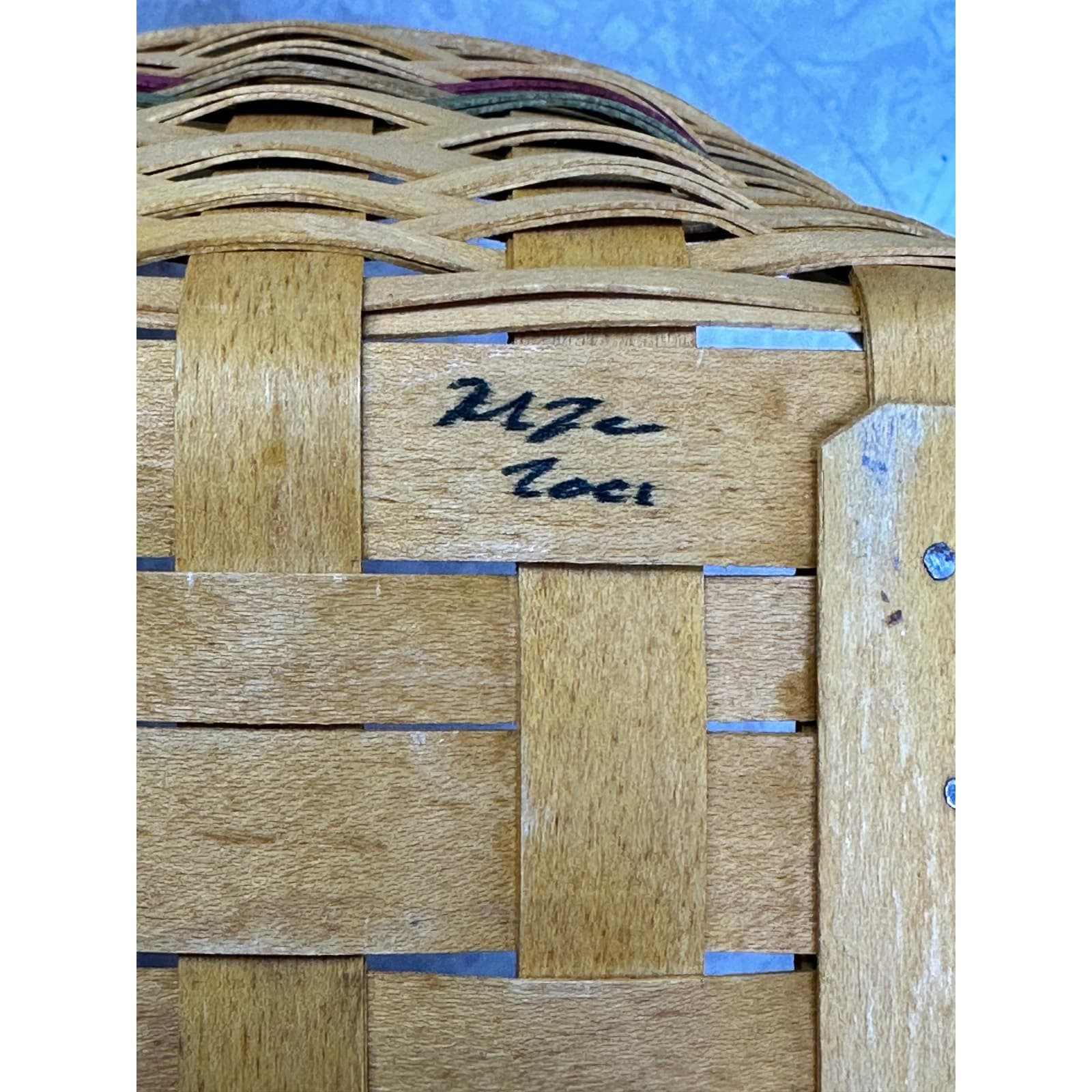 Longaberger 2001 Autumn Reflections Daily Blessing Basket Liner 2 Protectors - Thumbnail 9