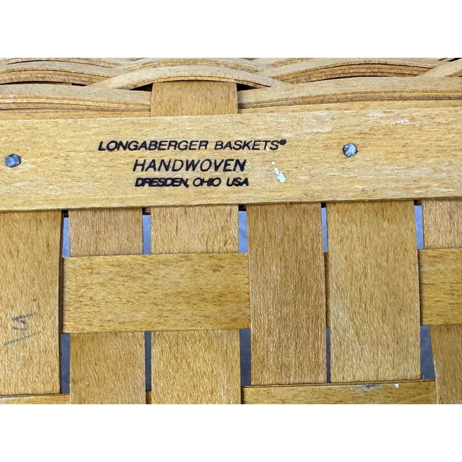 Longaberger 2001 Autumn Reflections Daily Blessing Basket Liner 2 Protectors - Thumbnail 8