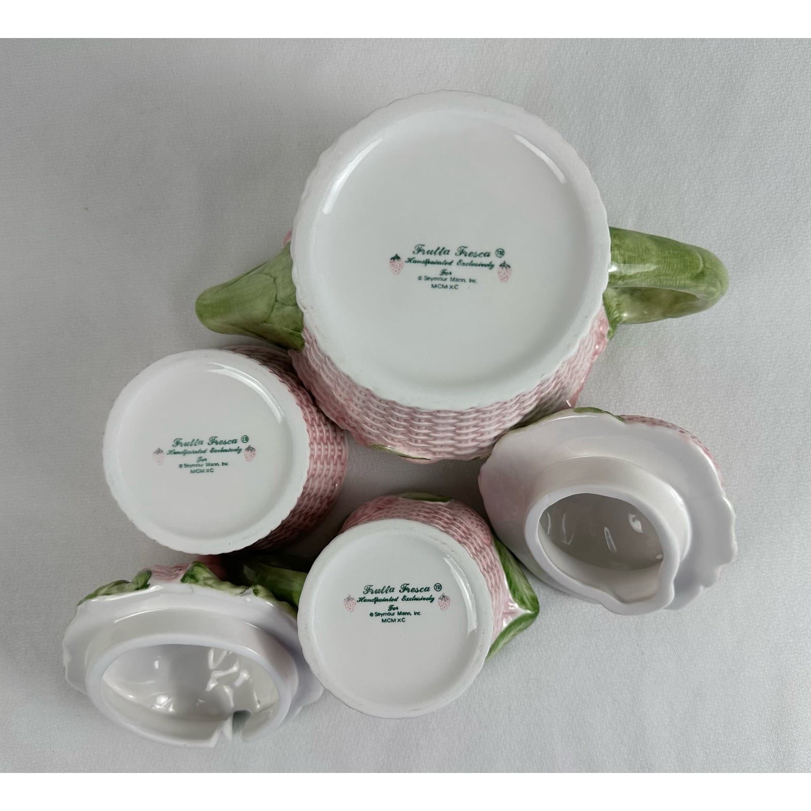 Seymour MANN 1990 FRUTTA Fresca 3 Pc Tea Set - Thumbnail 16