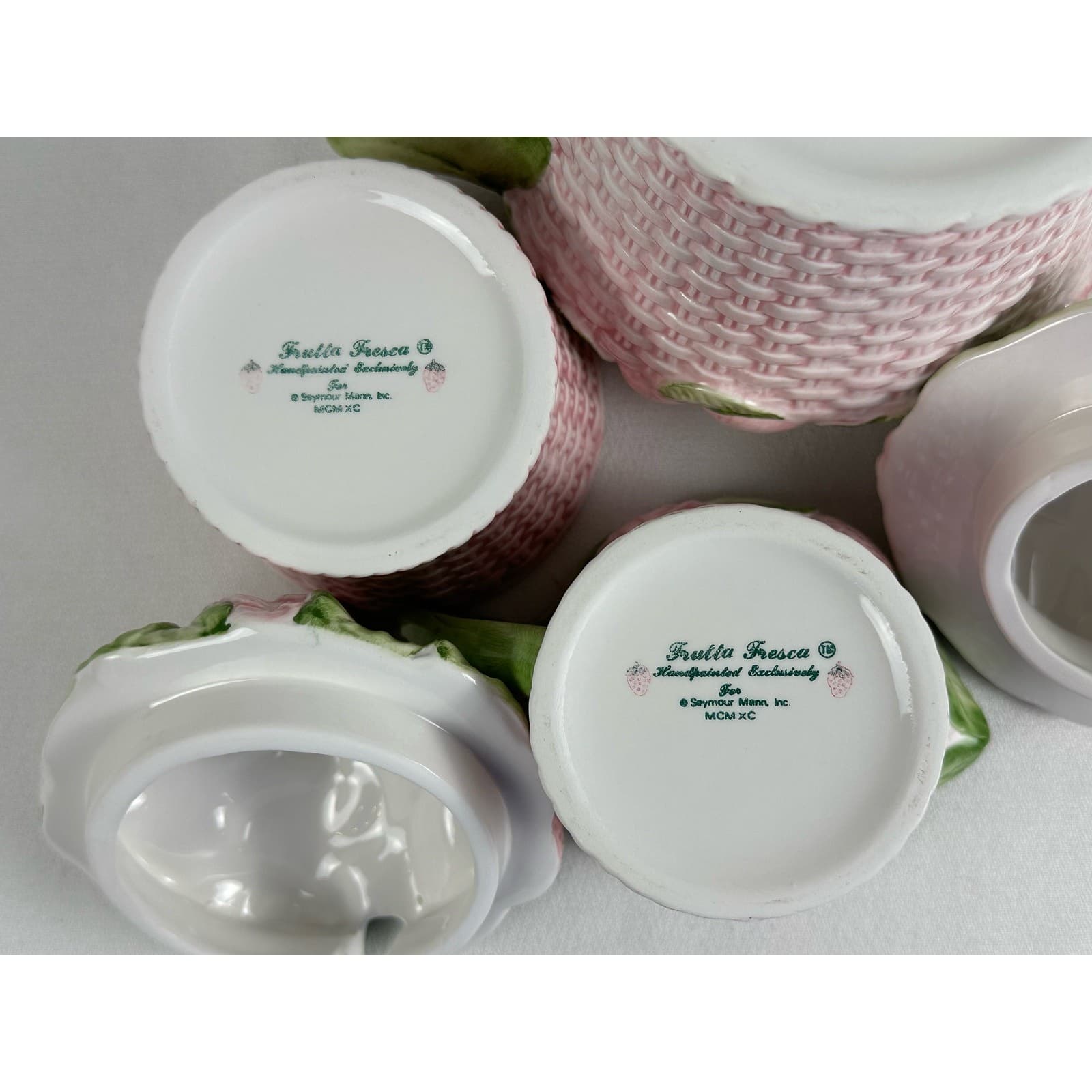 Seymour MANN 1990 FRUTTA Fresca 3 Pc Tea Set - Thumbnail 18