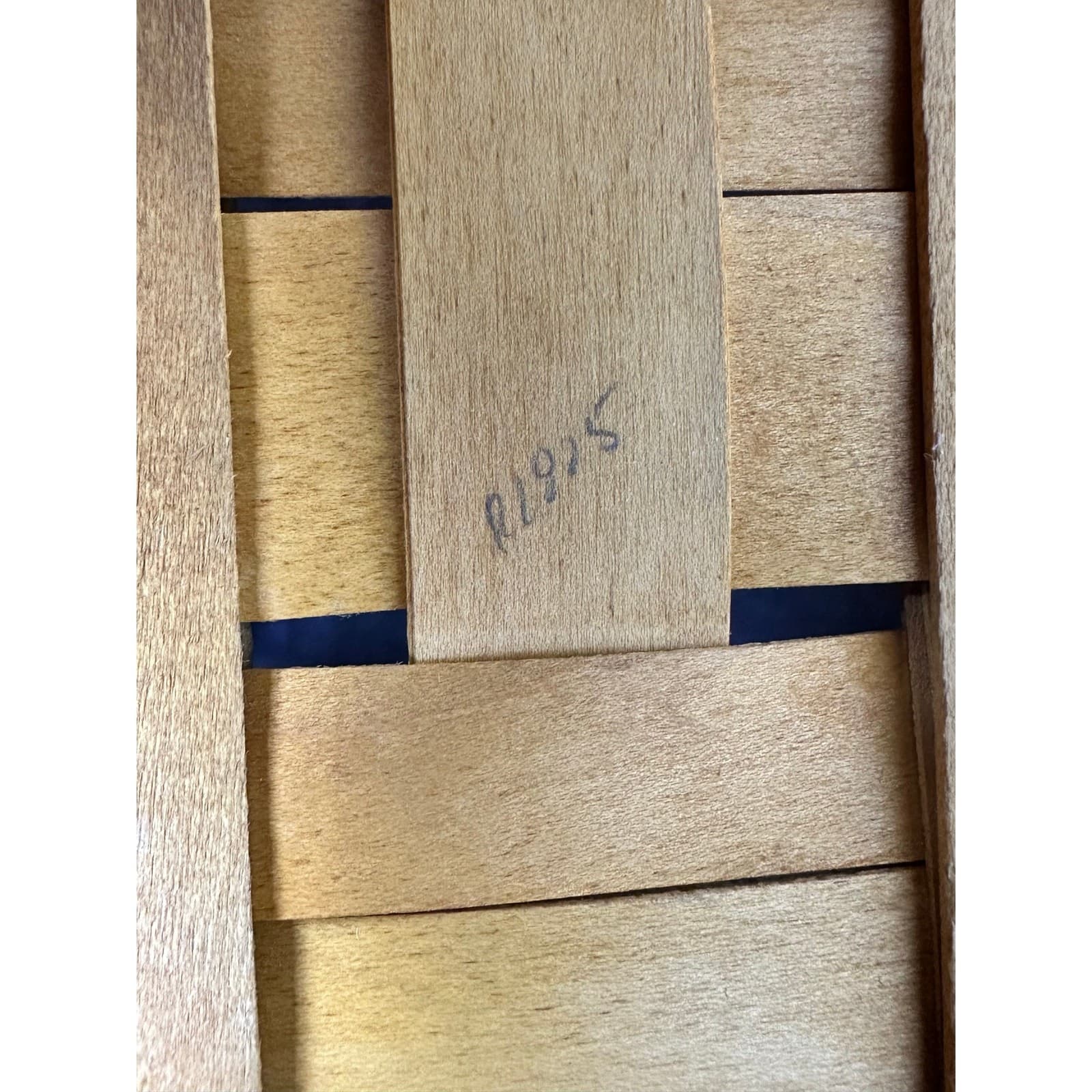 Longaberger 2003 Magazine Slant Basket Divider Insert Leather Handles-Excellent - Thumbnail 12