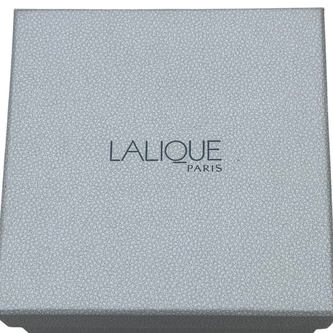 Lalique France Statuette Nu Reve Crystal Sculpture Rainbow Prism Art Glass w/Box - Thumbnail 2
