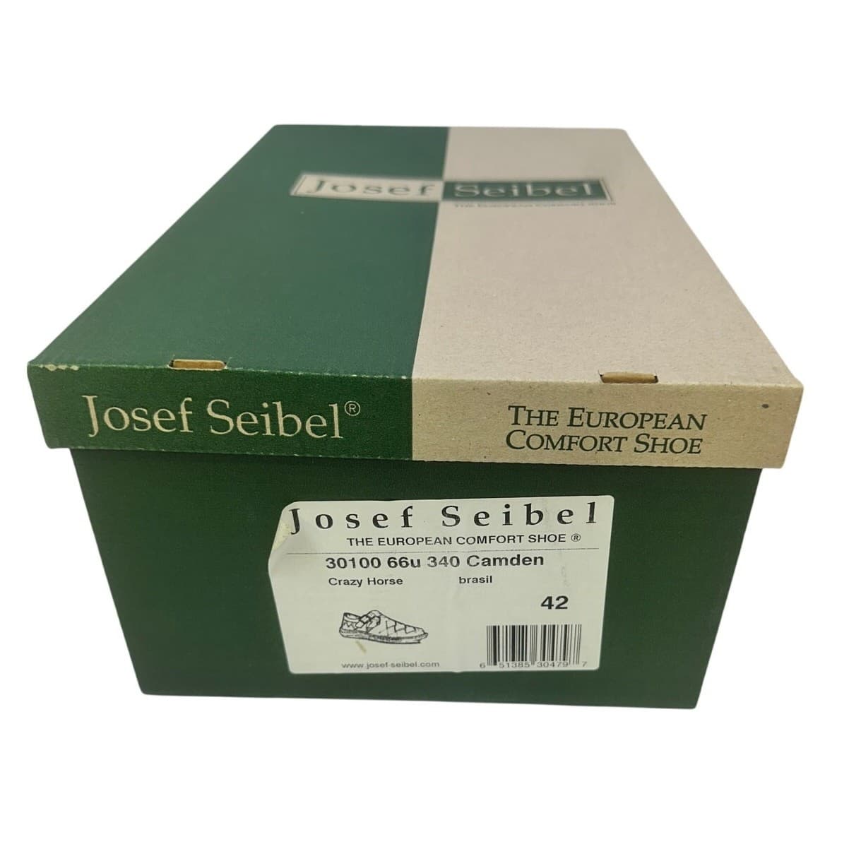 Josef Seibel Bulgaria Men’s Spirit of Nature Muster Woven Leather 8.5US/42EU-NEW - Thumbnail 3
