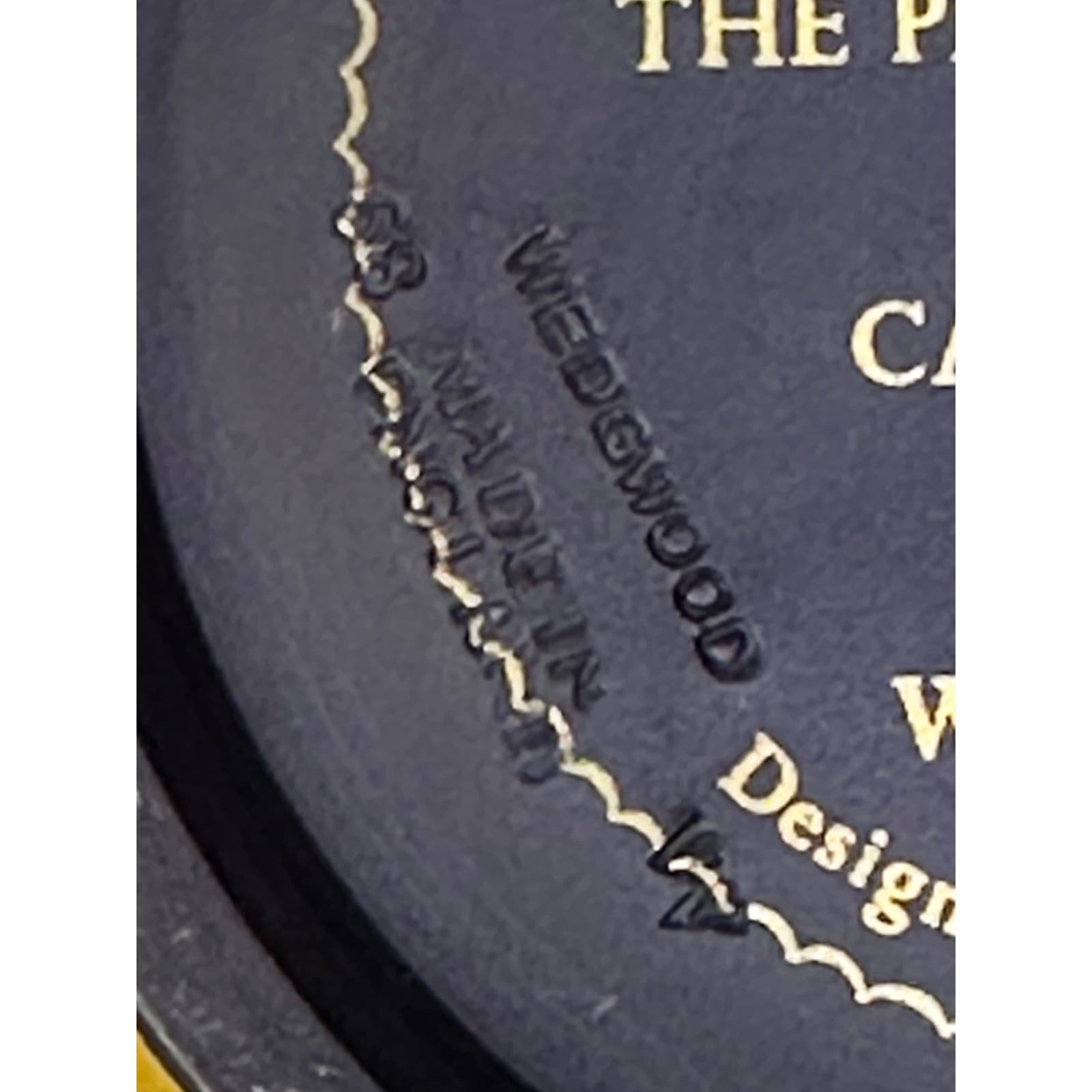 Wedgwood Black Basalt Jasperware 1969 Commemorative Tankard Mug Prince of Wales - Thumbnail 7