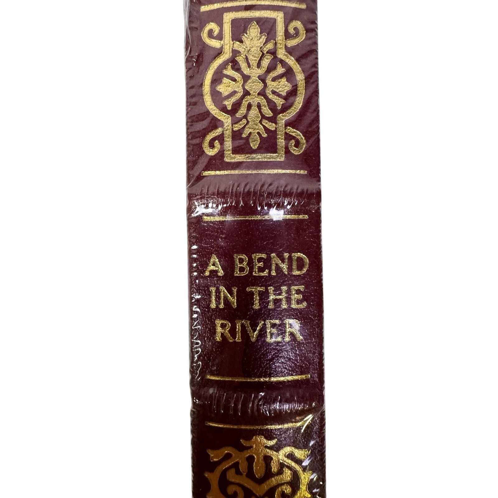 Easton Press Leather Bound First Edition Signed A Bend in The River V.S. Naipaul - Thumbnail 3