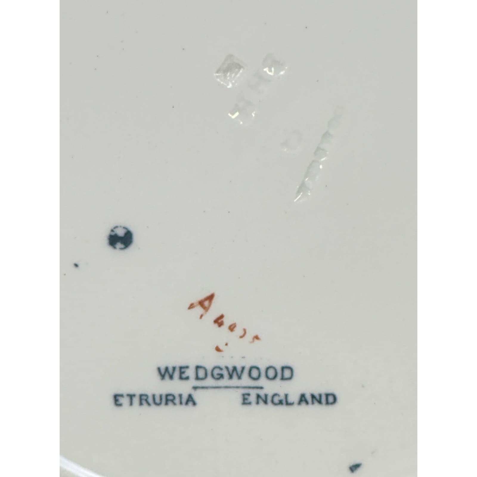 Wedgwood Antique 19th Century 'Garland' Kate Greenaway Etruria 10.25" Plate - Thumbnail 8