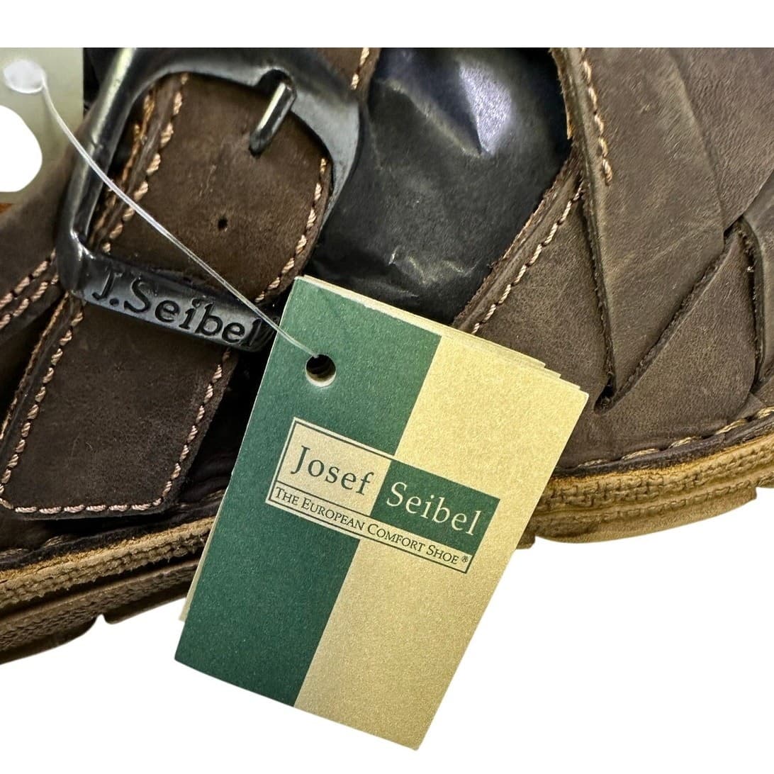 Josef Seibel Bulgaria Men’s Spirit of Nature Muster Woven Leather 8.5US/42EU-NEW - Thumbnail 6