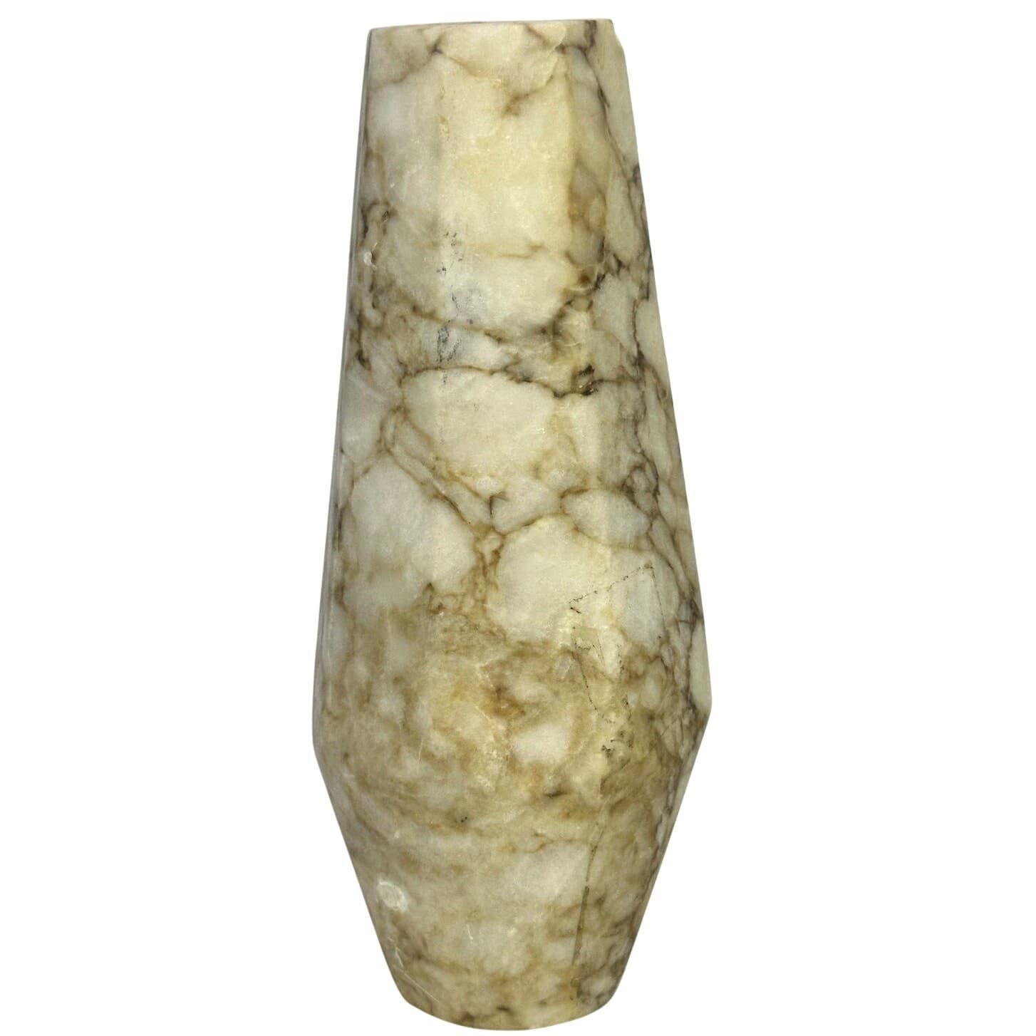 Antique Late 1800s Italian Objets d'Art Marble 6" Vase Exquisite Elegant Design - Thumbnail 5