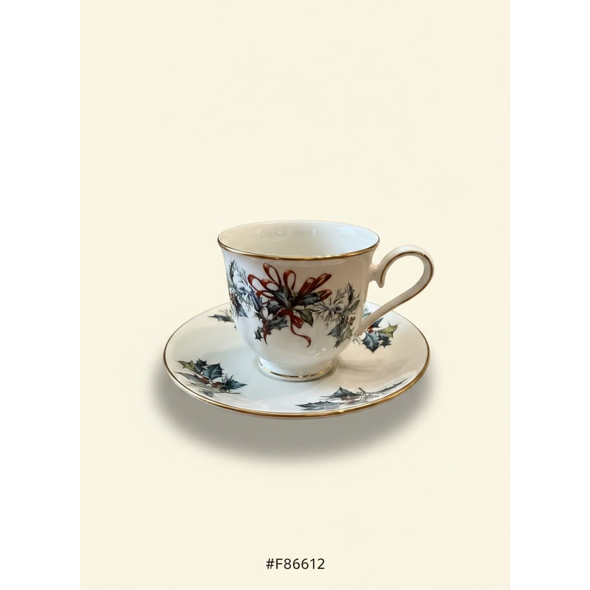 Lenox Holiday Winter Greetings 70 Pc Dinnerware Service for 8 w/Serving Pieces - Thumbnail 9