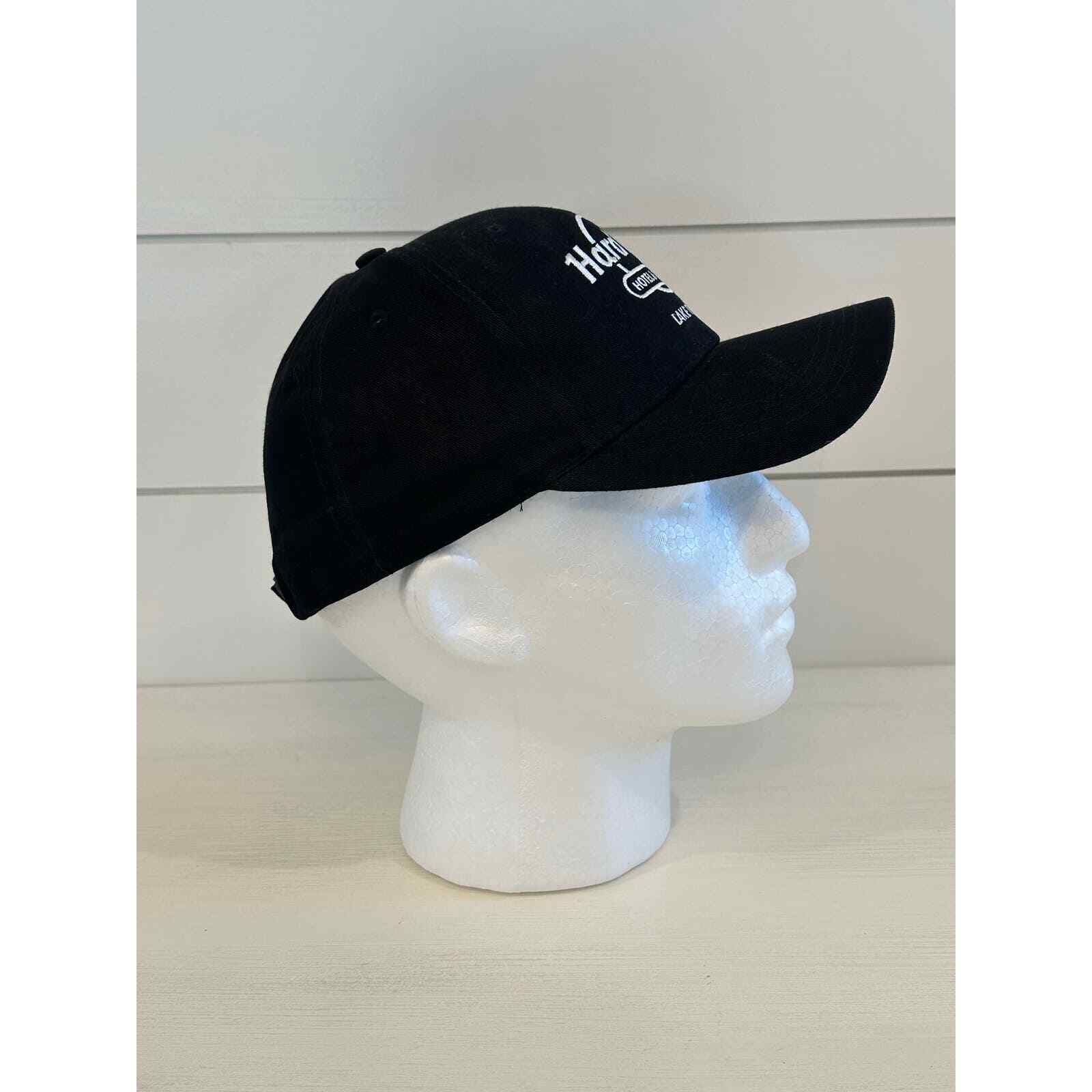 Hard Rock Hotel and Casino Lake Tahoe New Adult Adjustable Black Baseball Cap - Thumbnail 2