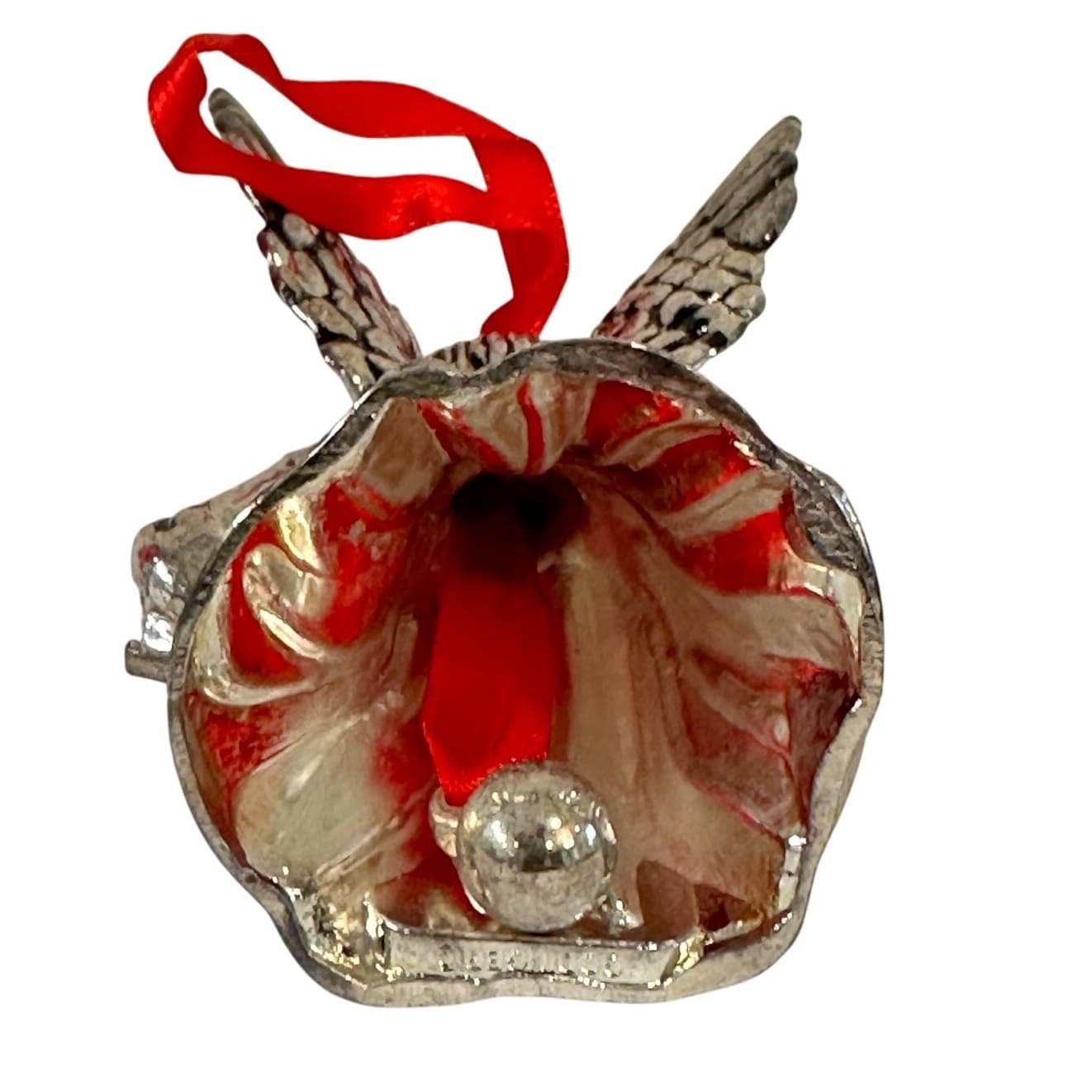 Godinger Holiday Collection 2000 Silverplate 'Millenium Angel Bell' Ornament - Thumbnail 4