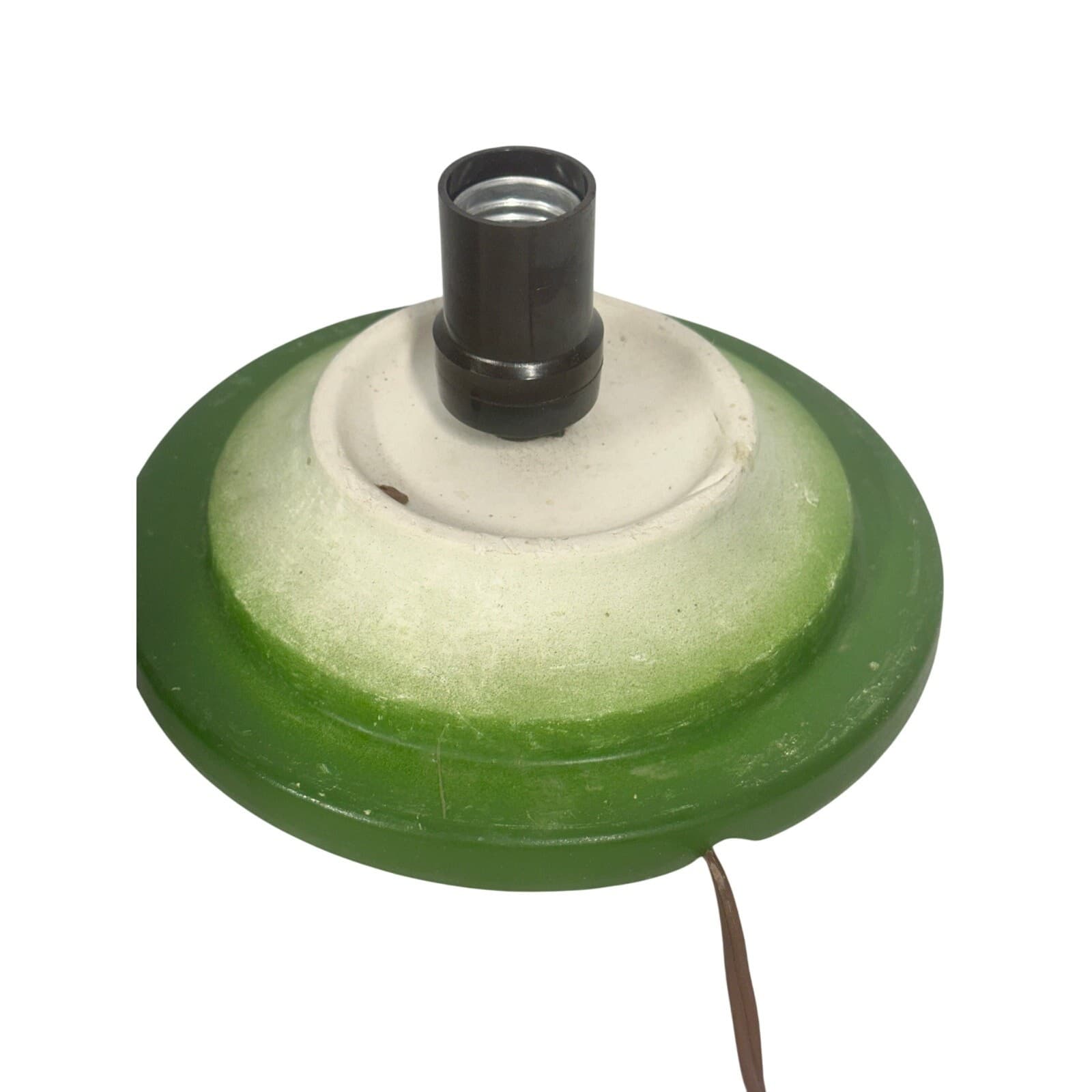 Ceramic 17.5" Lighted Christmas Tree on Stand CIL3 USA Vintage - Thumbnail 9