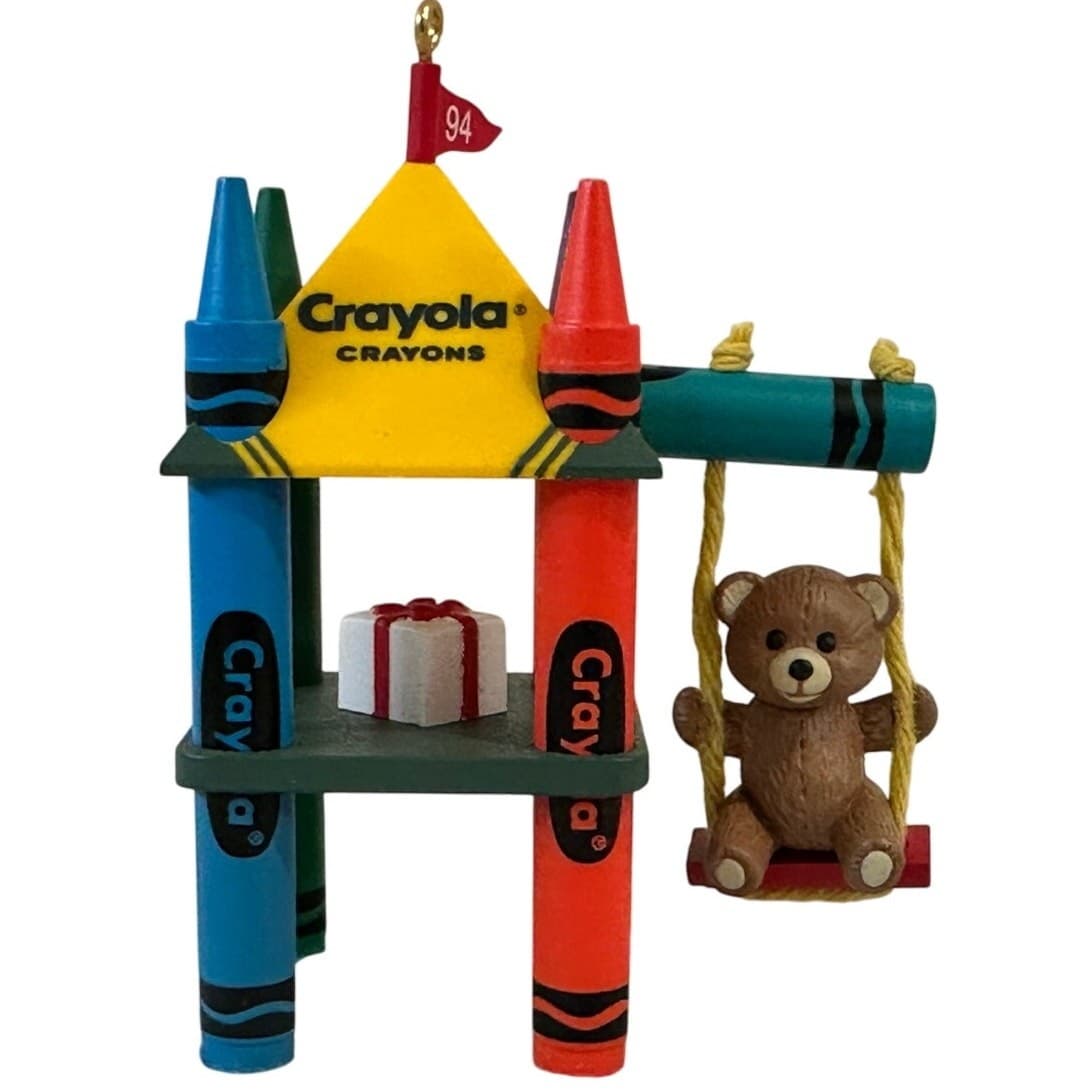 Hallmark Crayola Crayon Collector's Series 1994, 1995 & 1996 Christmas Ornaments - Thumbnail 7