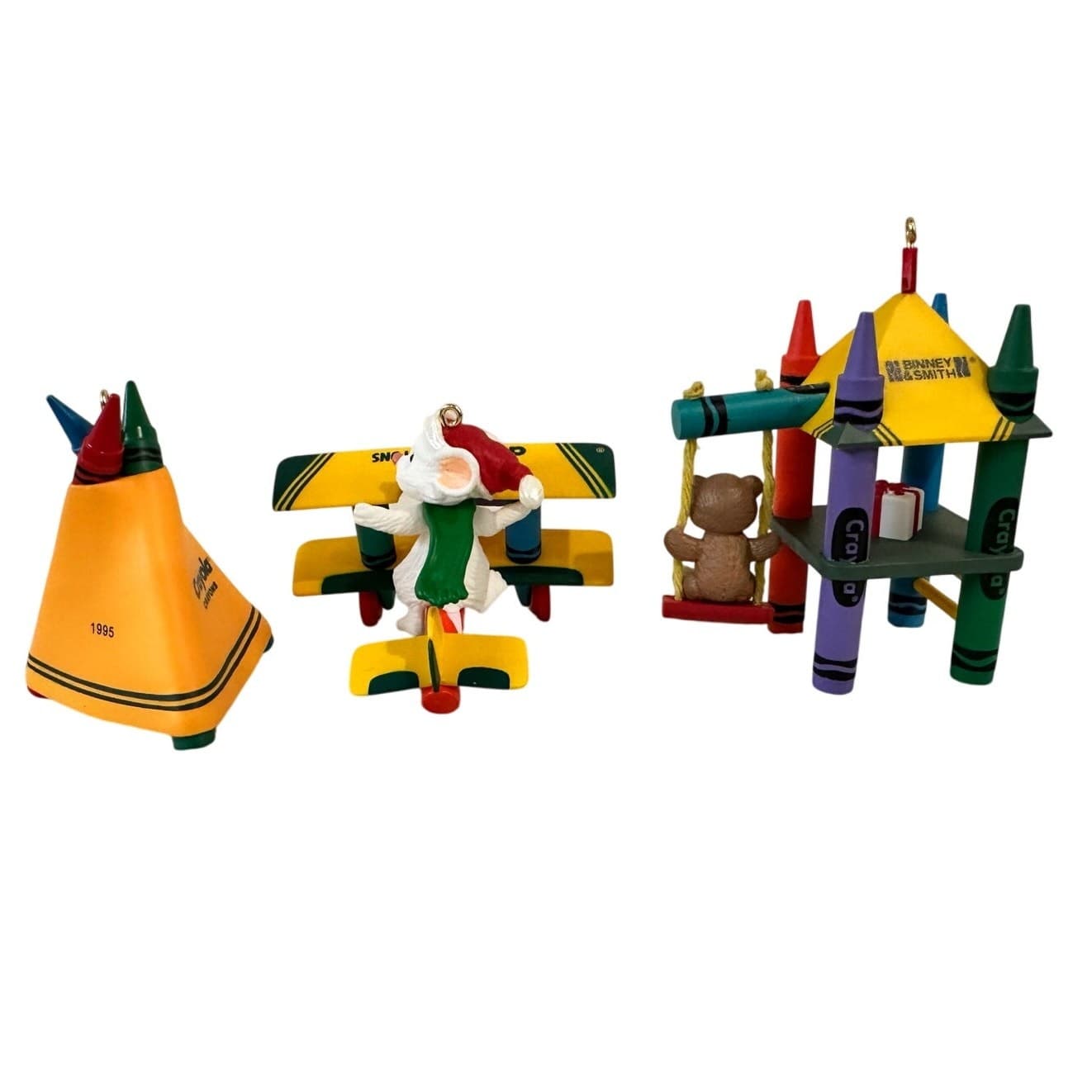 Hallmark Crayola Crayon Collector's Series 1994, 1995 & 1996 Christmas Ornaments - Thumbnail 10