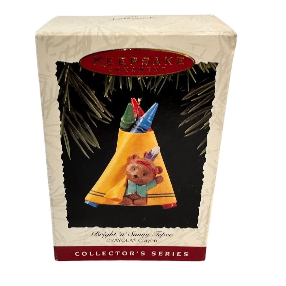 Hallmark Crayola Crayon Collector's Series 1994, 1995 & 1996 Christmas Ornaments - Thumbnail 2