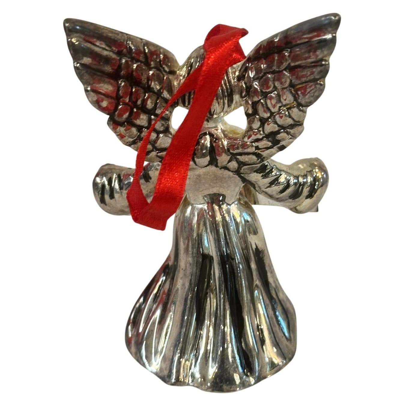 Godinger Holiday Collection 2000 Silverplate 'Millenium Angel Bell' Ornament - Thumbnail 3
