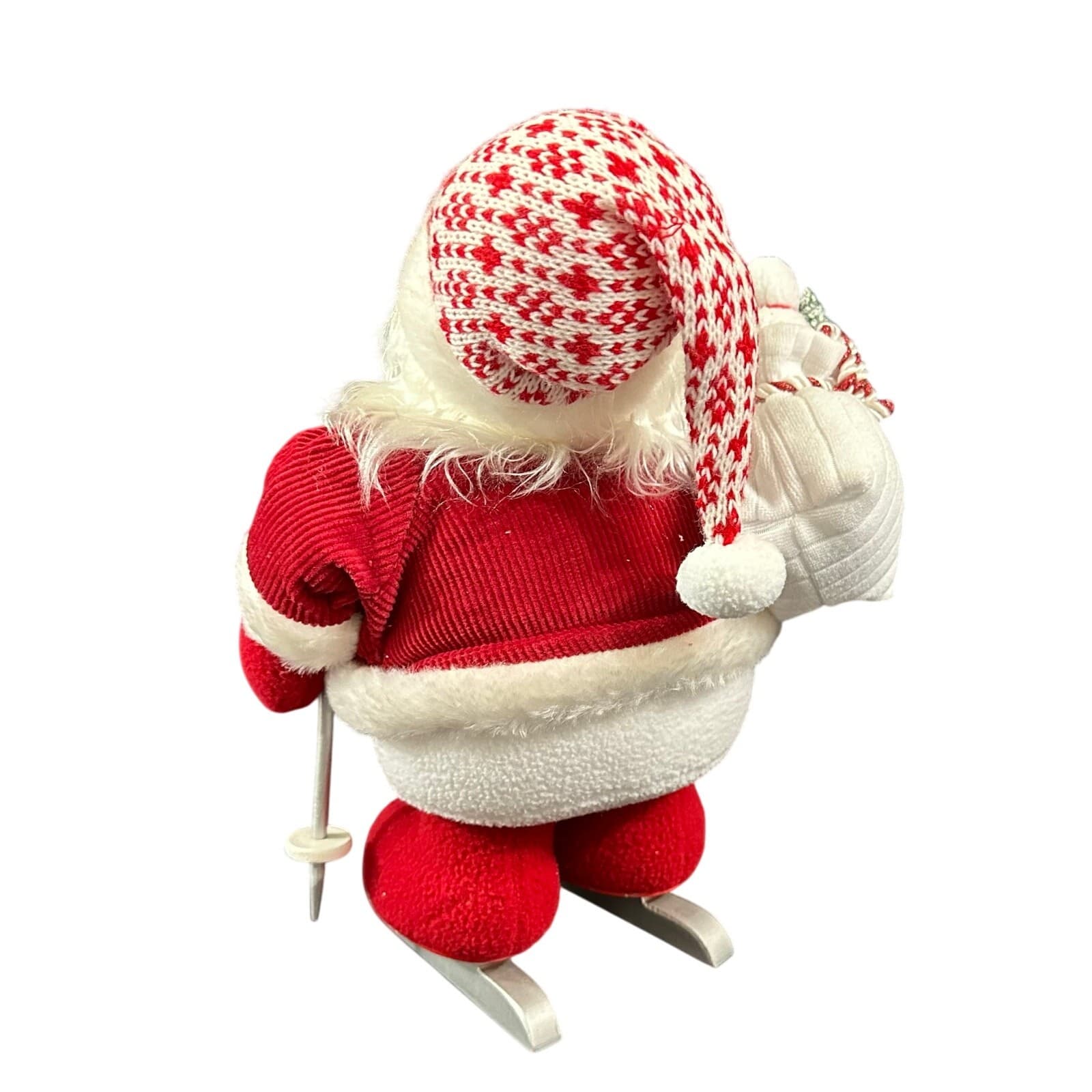 Fabric 13" Skating Santa for Costco - Thumbnail 3