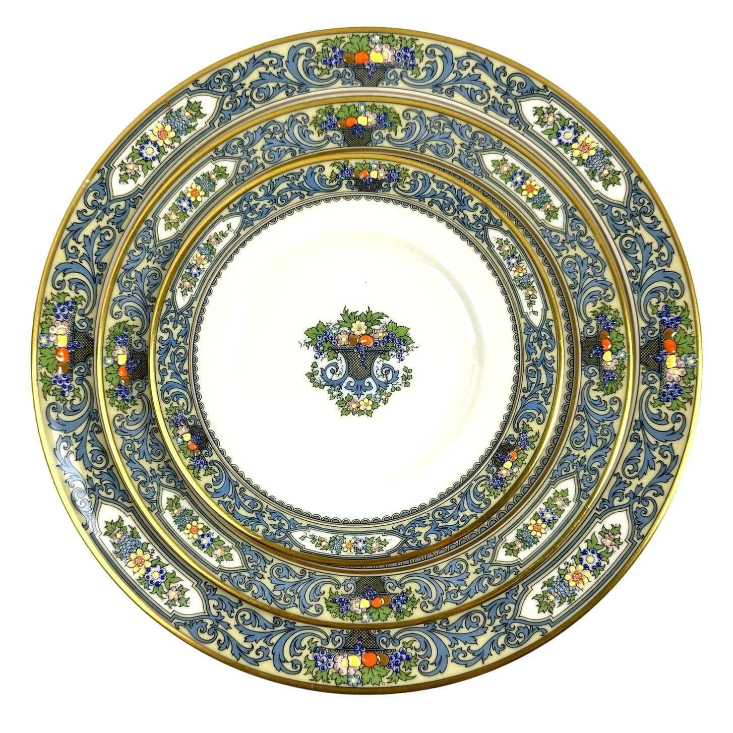 LENOX 'Autumn' Gold Stamp 5-Piece Place Setting Excellent and Exquisite! - Thumbnail 4