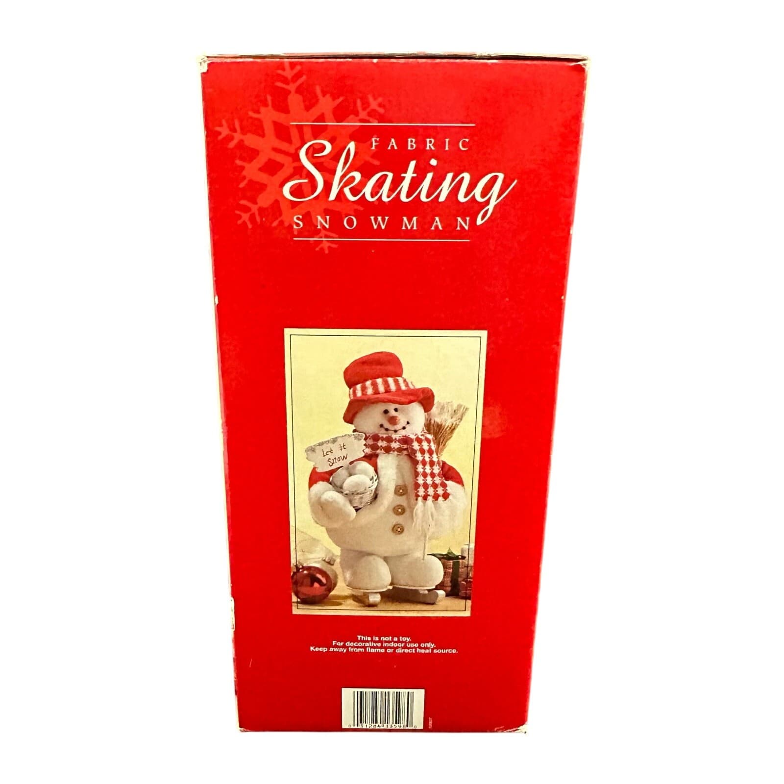 Fabric Skating Snowman Figure by Costco - Thumbnail 9