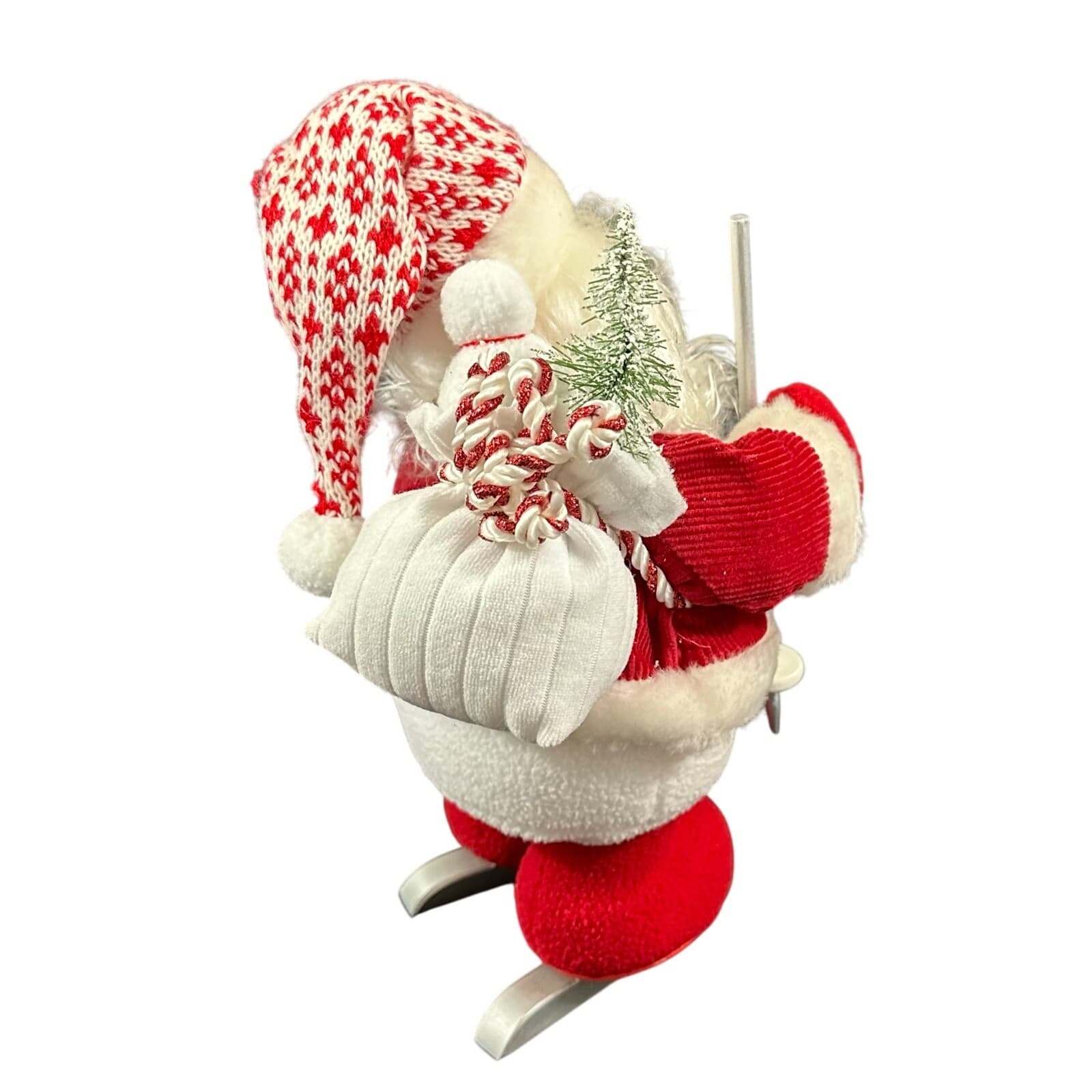 Fabric 13" Skating Santa for Costco - Thumbnail 2