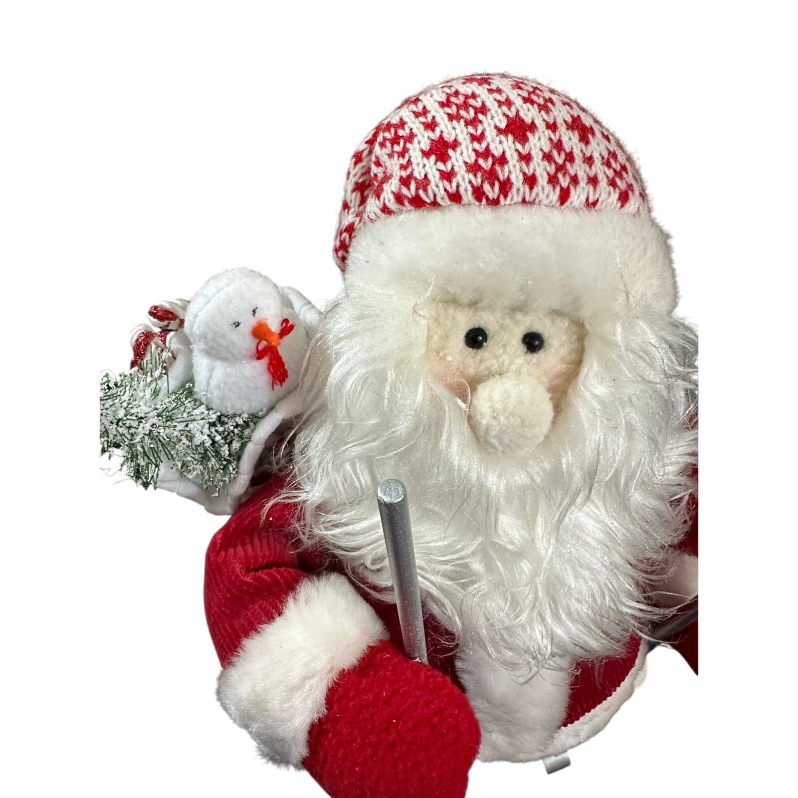 Fabric 13" Skating Santa for Costco - Thumbnail 5