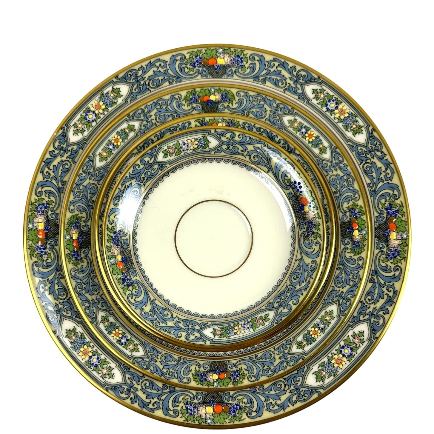 LENOX 'Autumn' Gold Stamp 5-Piece Place Setting Excellent and Exquisite! - Thumbnail 3