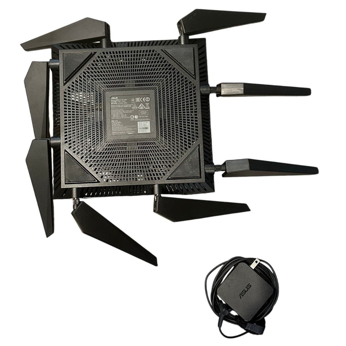 ASUS RT-AC5300 Extreme Wireless Tri-Band Gigabit 4K Streaming Gaming Router - Thumbnail 4