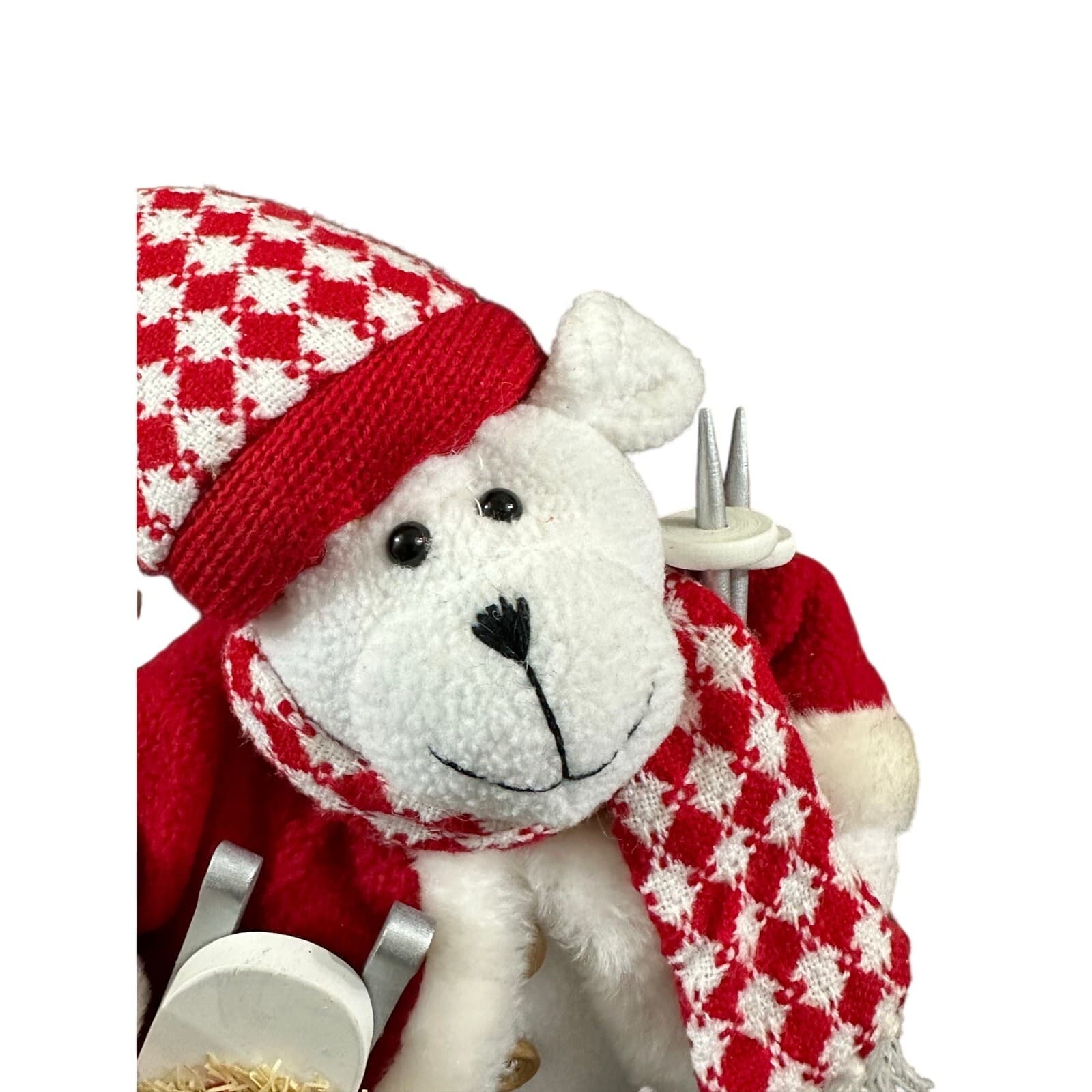 Fabric 13" Skating Bear by Costco - Thumbnail 3