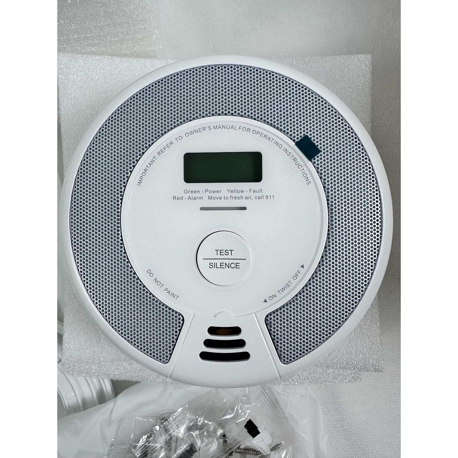 X-Sense Wireless Interconnected Combo Smoke/CO2 Detector 2-pack 10 yr Battery - Thumbnail 3