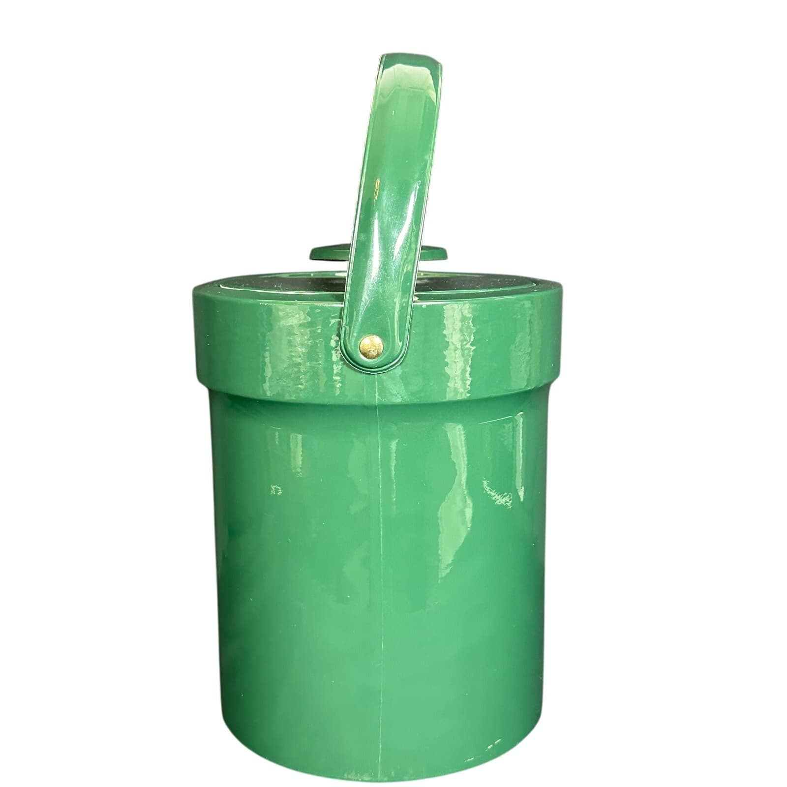 Green Vinyl Insulated Ice Bucket Ex - Thumbnail 2