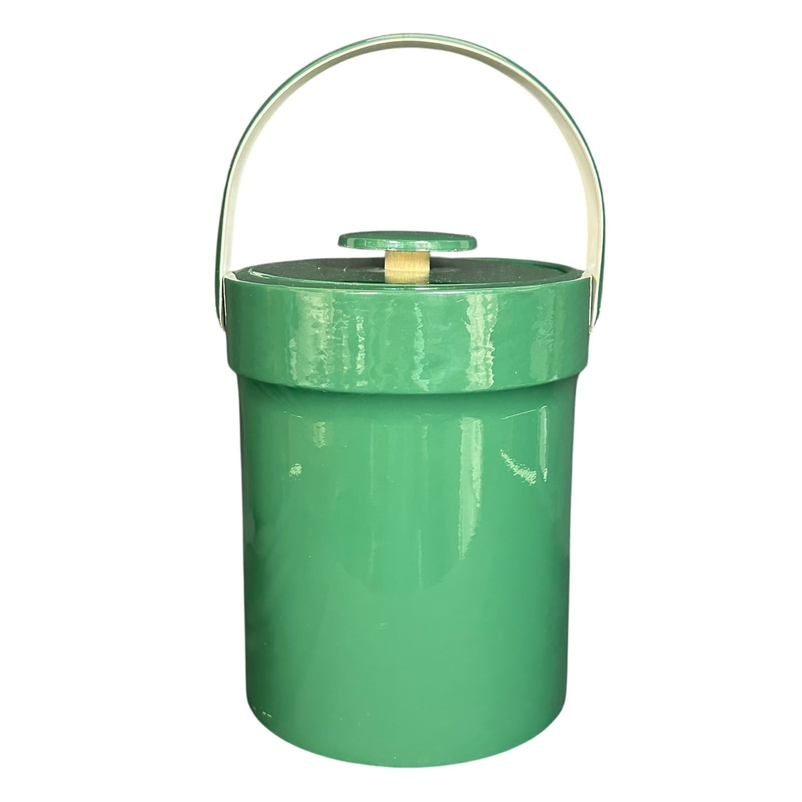 Green Vinyl Insulated Ice Bucket Ex - Thumbnail 3