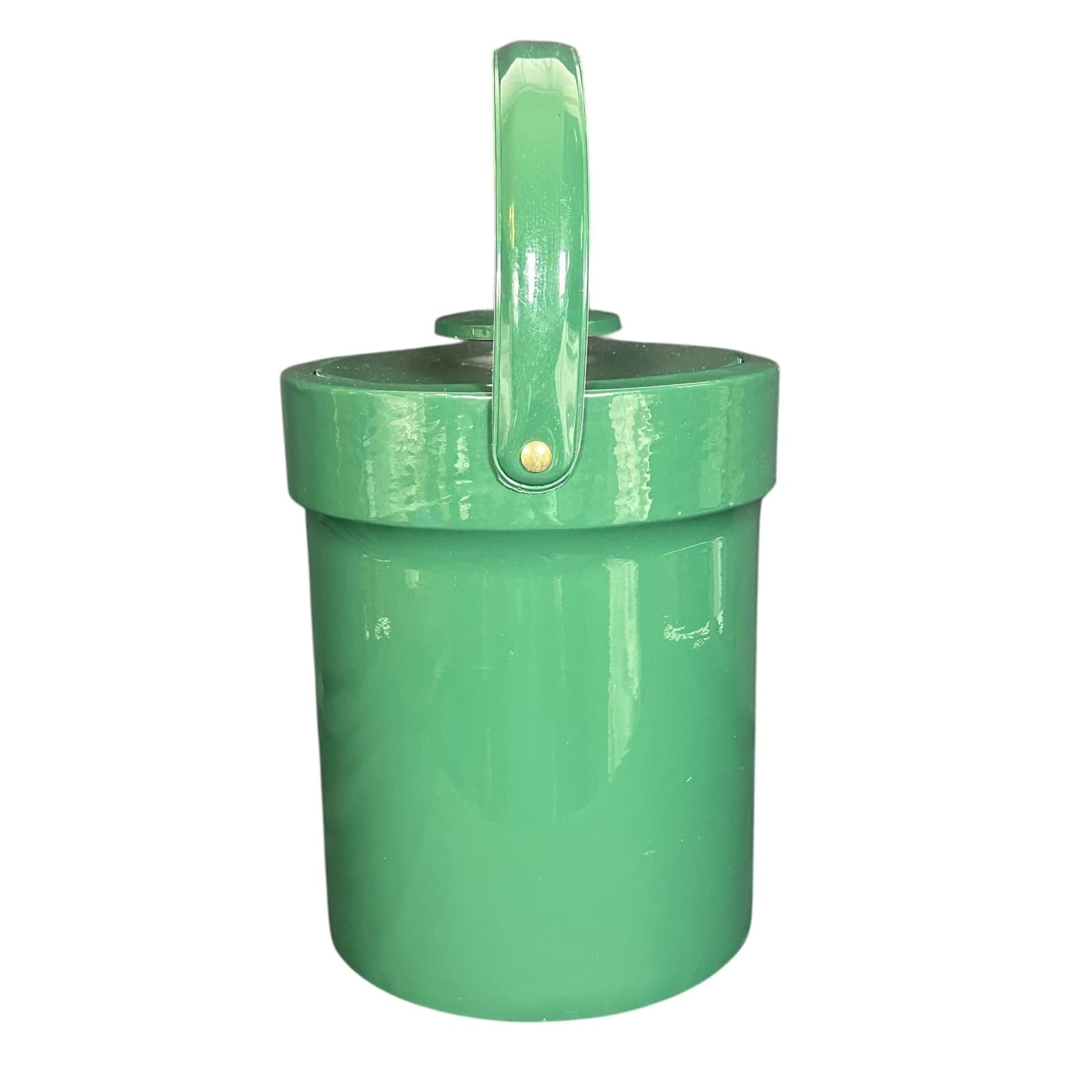 Green Vinyl Insulated Ice Bucket Ex - Thumbnail 4
