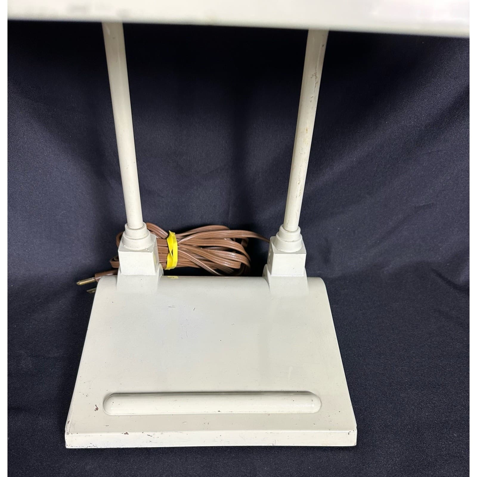 Art Specialty Midcentury Cream Color Fluorescent Desk Lamp - Thumbnail 3