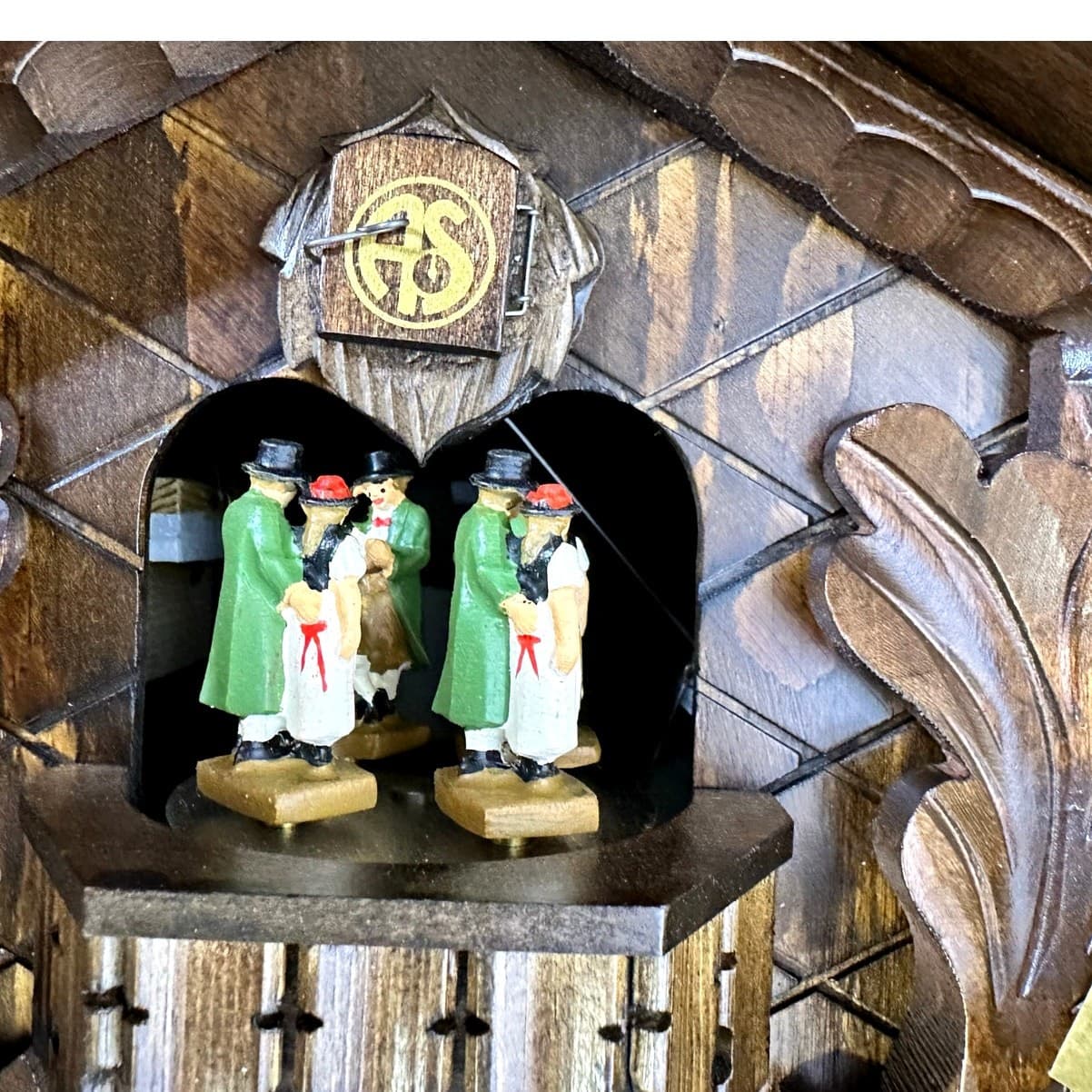 Schwarzwalder Uhren Schneider Black Forest 20" Cuckoo Clock Model 8TMT582-18-New - Thumbnail 7