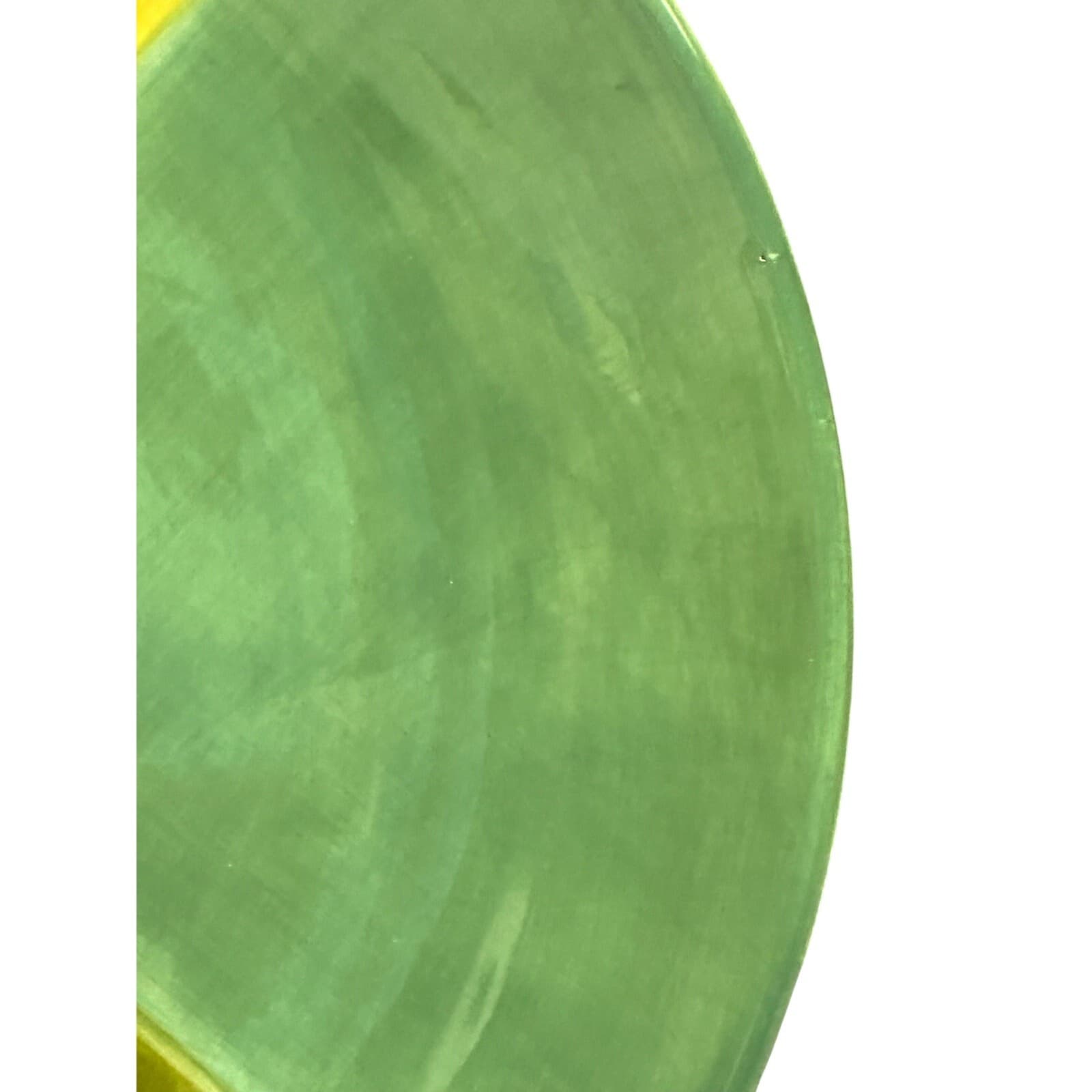 Tabletops Unlimited Retired 1998-2006 'Quadrettini' Green 10 3/8" Dinner Plate - Thumbnail 5