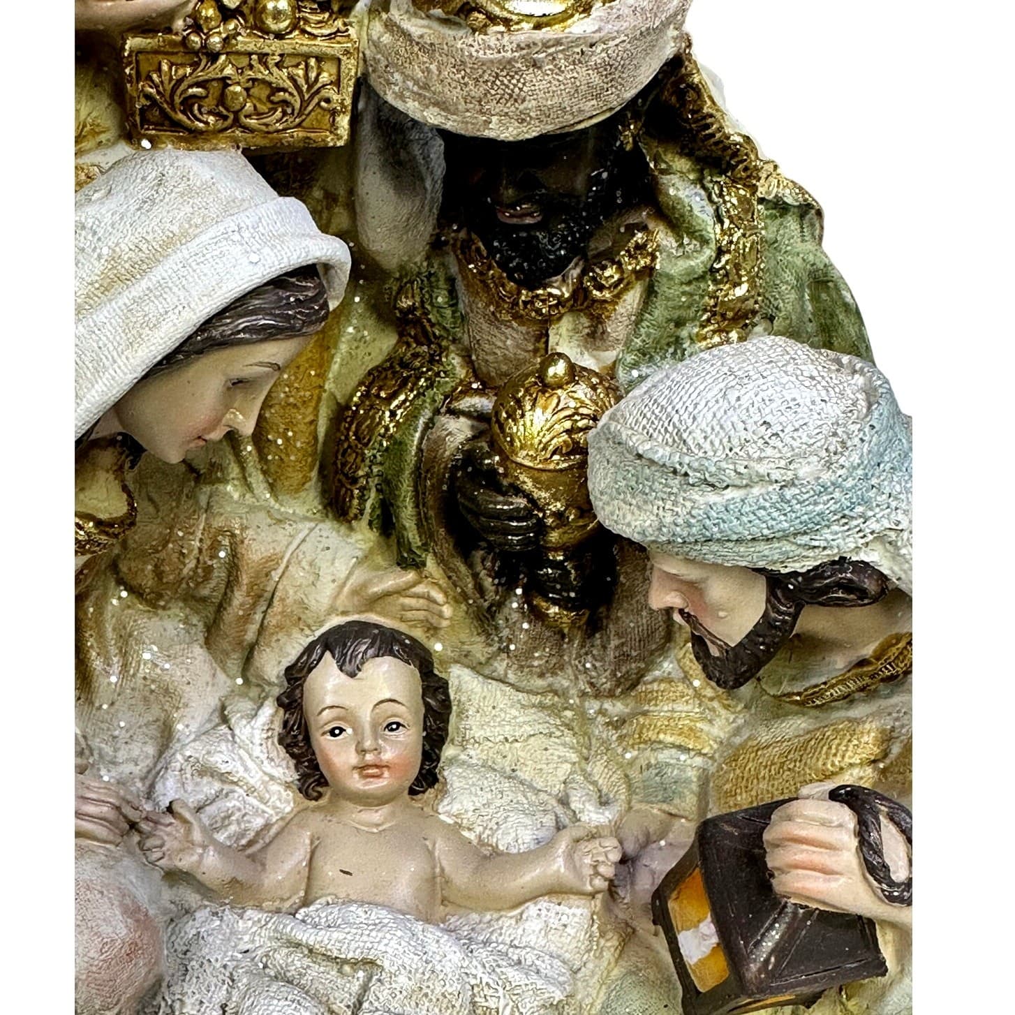 Mark Roberts 10" Nativity Holy Family and Three Kings Presentation-Excellent - Thumbnail 5