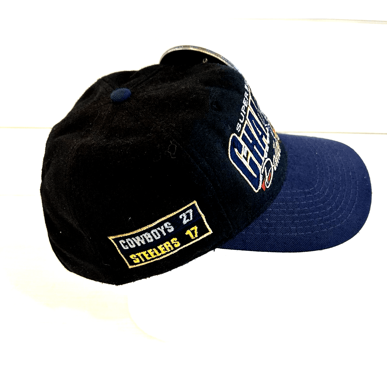 Dallas Cowboys Super Bowl XXX Champions #413/15000 Cap 3-1/2” Super Bowl Button - Thumbnail 8