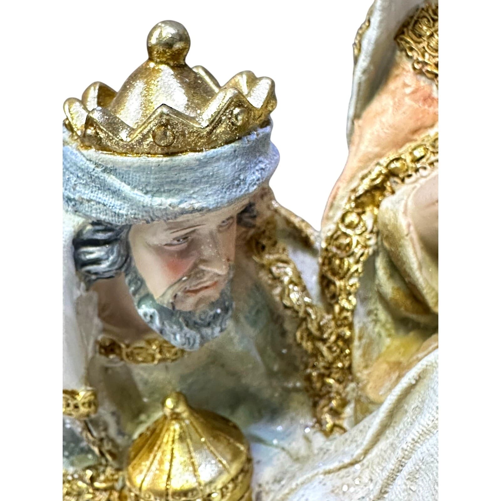 Mark Roberts 10" Nativity Holy Family and Three Kings Presentation-Excellent - Thumbnail 7