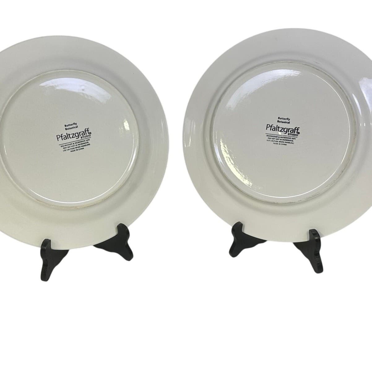 Pfaltzgraff Studio 'Butterfly Botanical' Vintage 10.75" Dinner Plates-Set of 2 - Thumbnail 7