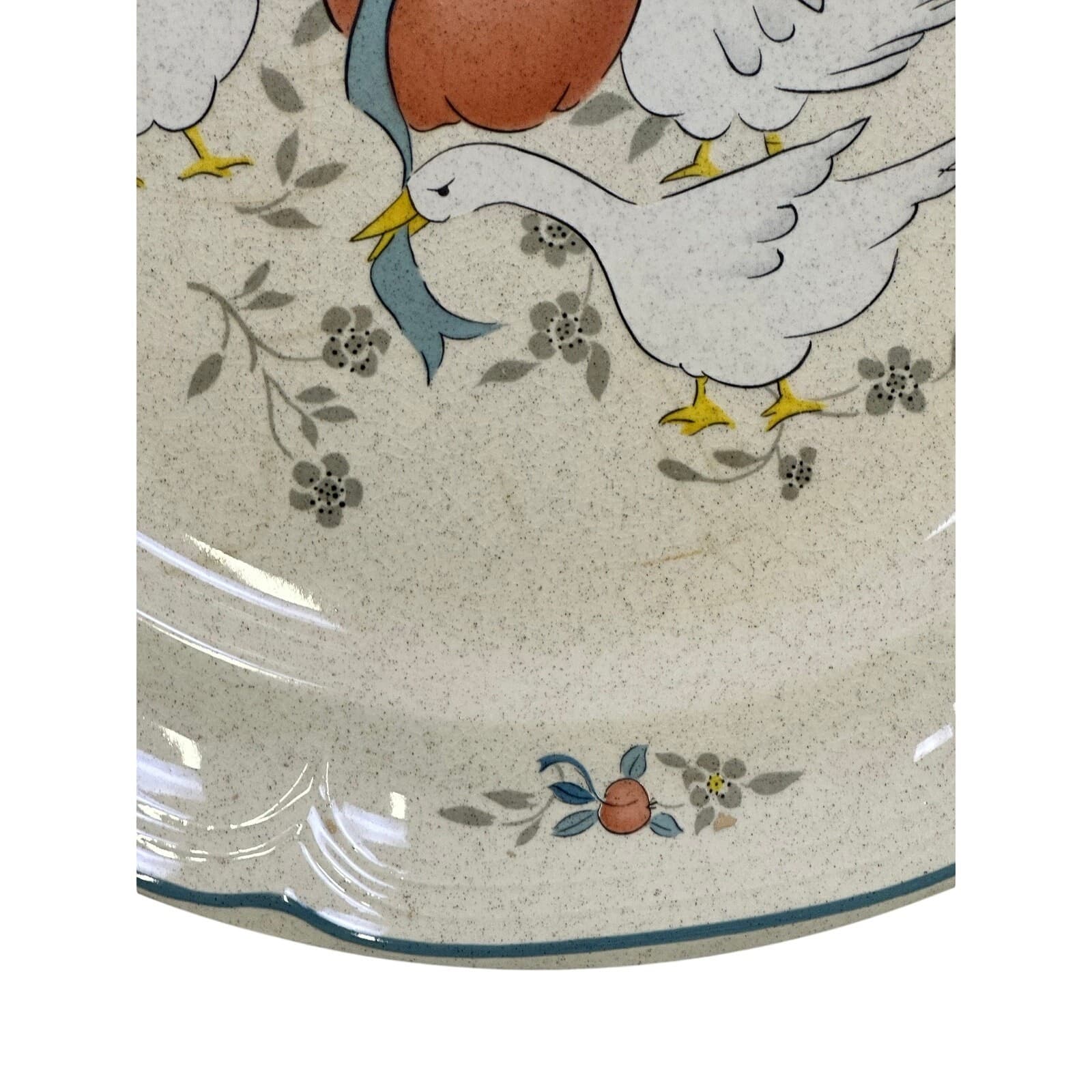 International China Vintage 'Marmalade' 12" Round Chop Plate-Excellent - Thumbnail 6