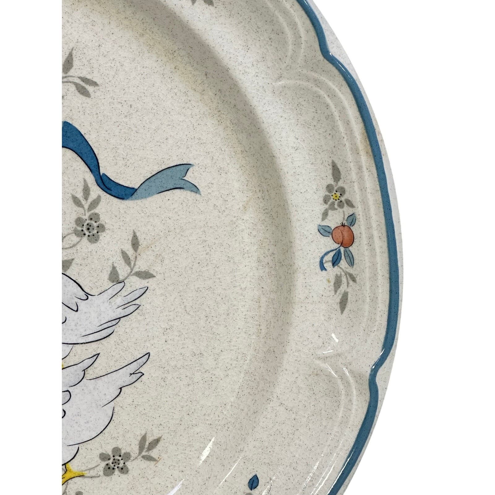 International China Vintage 'Marmalade' 12" Round Chop Plate-Excellent - Thumbnail 5